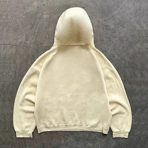 Japanese Brand Hoodie Apricot retro Barbie pattern loose cotton hoodie Size US L / EU 52-54 / 3 - 4 Thumbnail