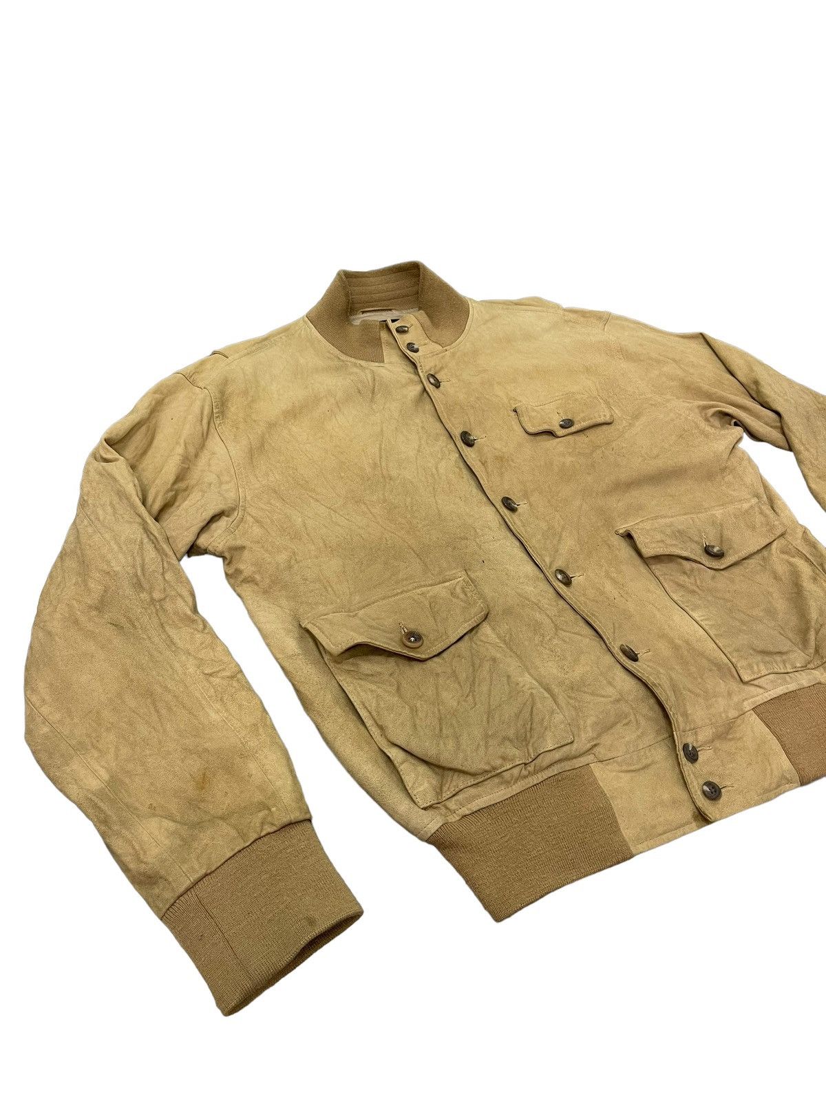 Polo Ralph Lauren Soft Leather Vtg Polo Golf Ralph Lauren Bomber Jacket 5🟩8 Size US M / EU 48-50 / 2 - 2 Thumbnail