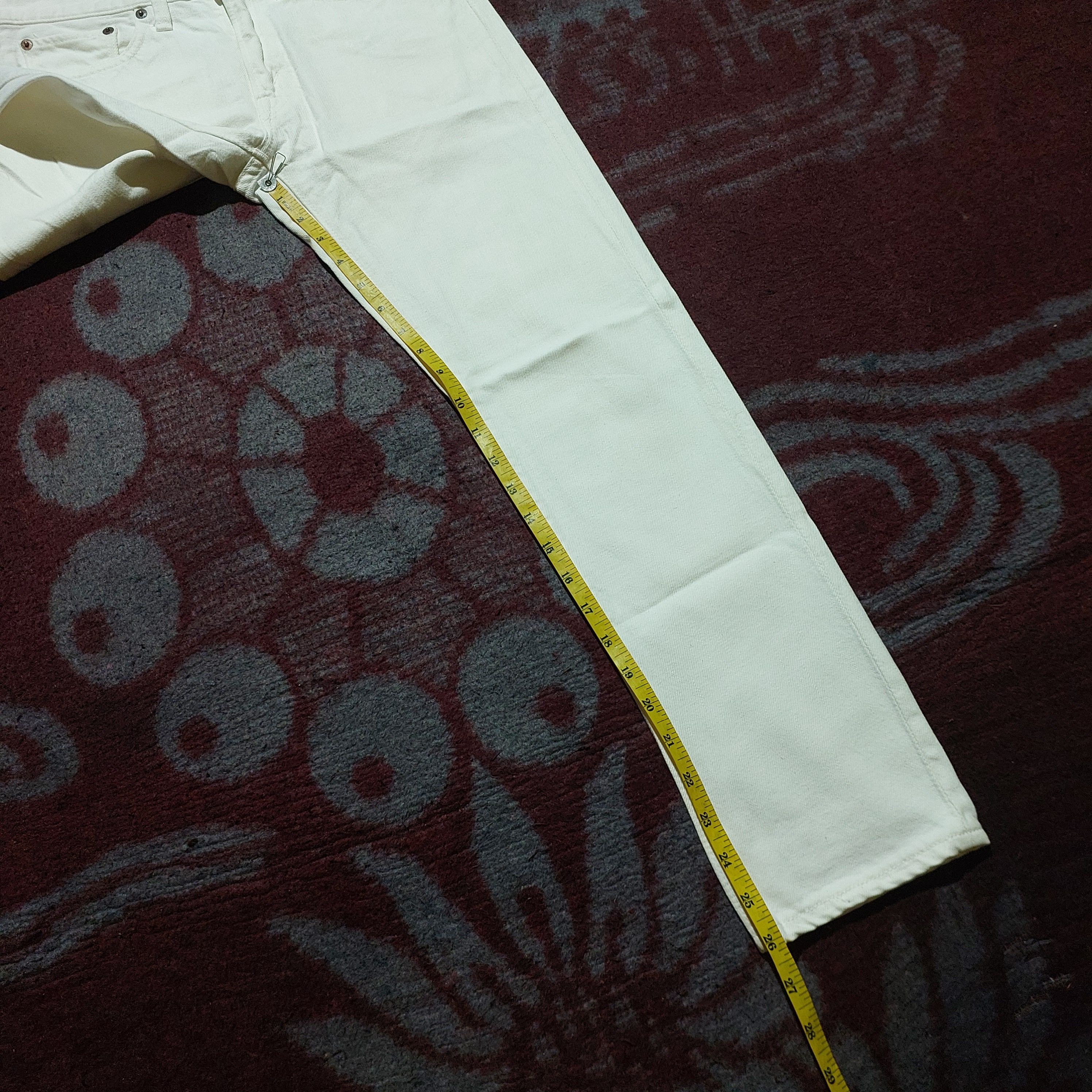 Orslow Japanese Orslow Lot 107 White Denim Size US 29 - 13 Thumbnail