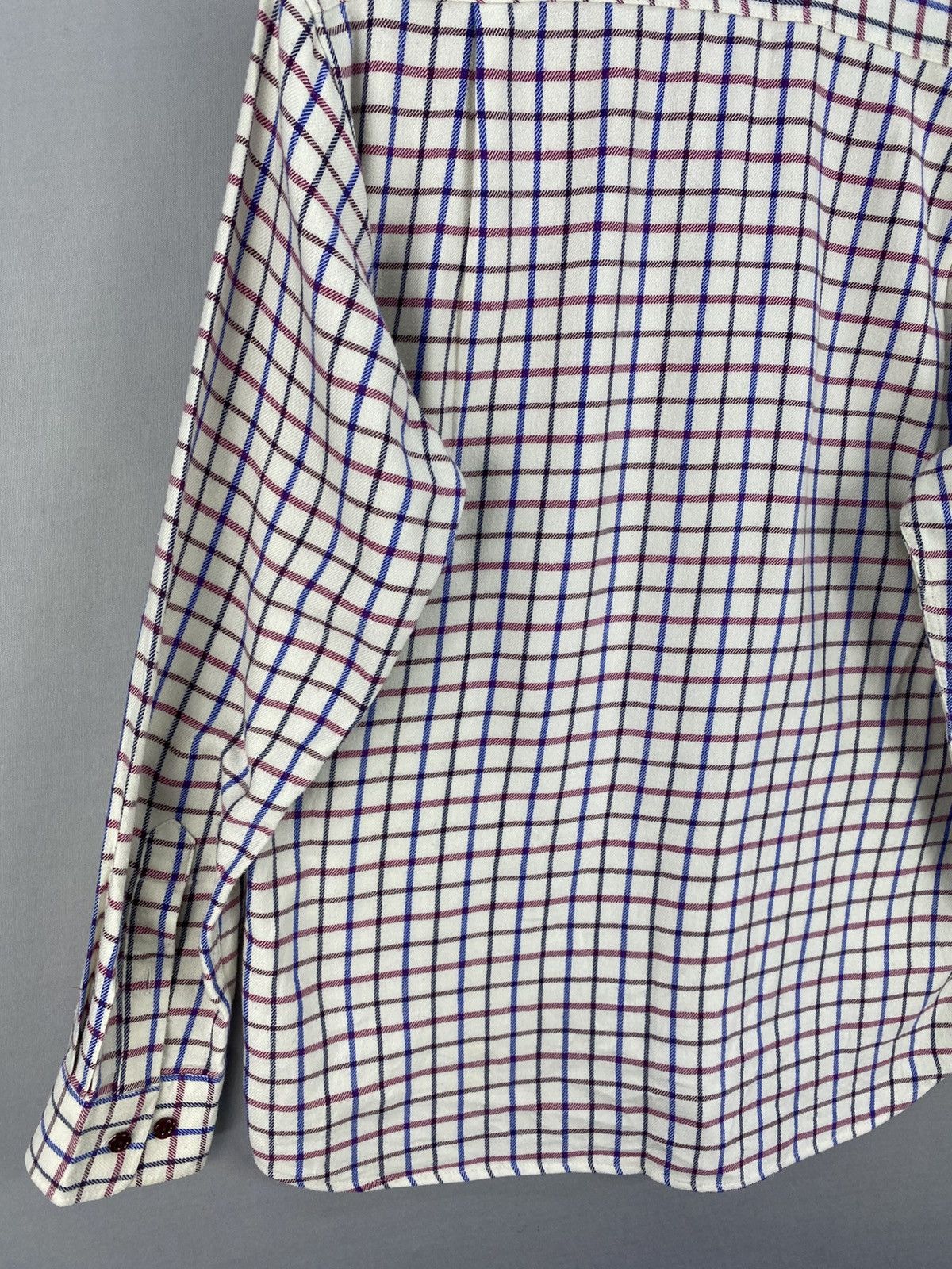 Hush Puppies Hush Puppies Flannel Grid Check Shirt Button Up Size US M / EU 48-50 / 2 - 6 Thumbnail