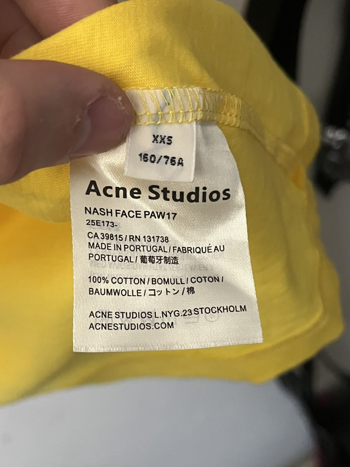 Acne Studios Acne Studios reverse patch logo T-shirt Size US XXS / EU 40 - 5 Thumbnail