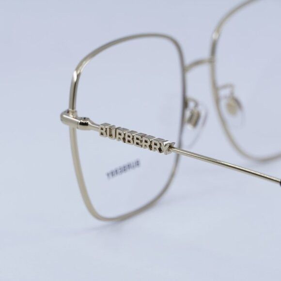 Burberry Burberry BE1378D 1326 Eyeglasses Black 57mm Square Frame Size ONE SIZE - 9 Thumbnail