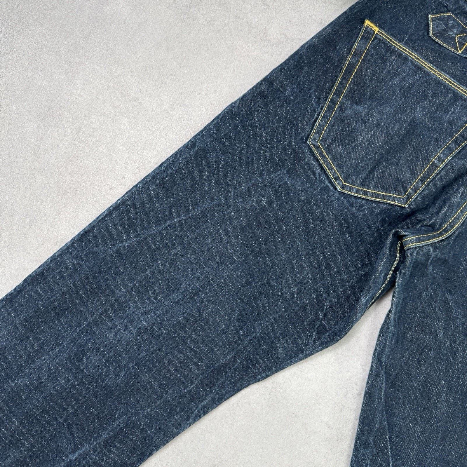 Pike Brothers Pike Brother Chopper Pant Selvedge Blue Denim Jeans Size US 32 / EU 48 - 14 Thumbnail