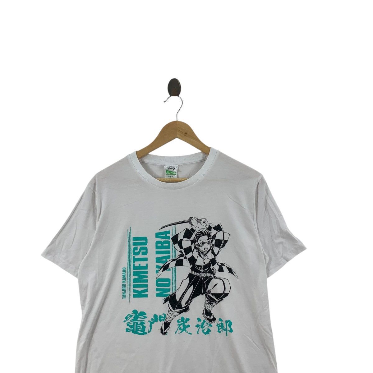 Anime KIMETSU NO YAIBA Demon Slayer Kamado Tanjiro Tee Shirt Top Size US M / EU 48-50 / 2 - 2 Thumbnail
