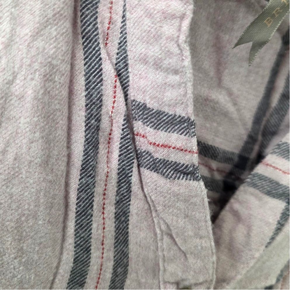 Other Brina & Em Pink Plaid Soft Button Up Top - Large Size L / US 10 / IT 46 - 3 Thumbnail