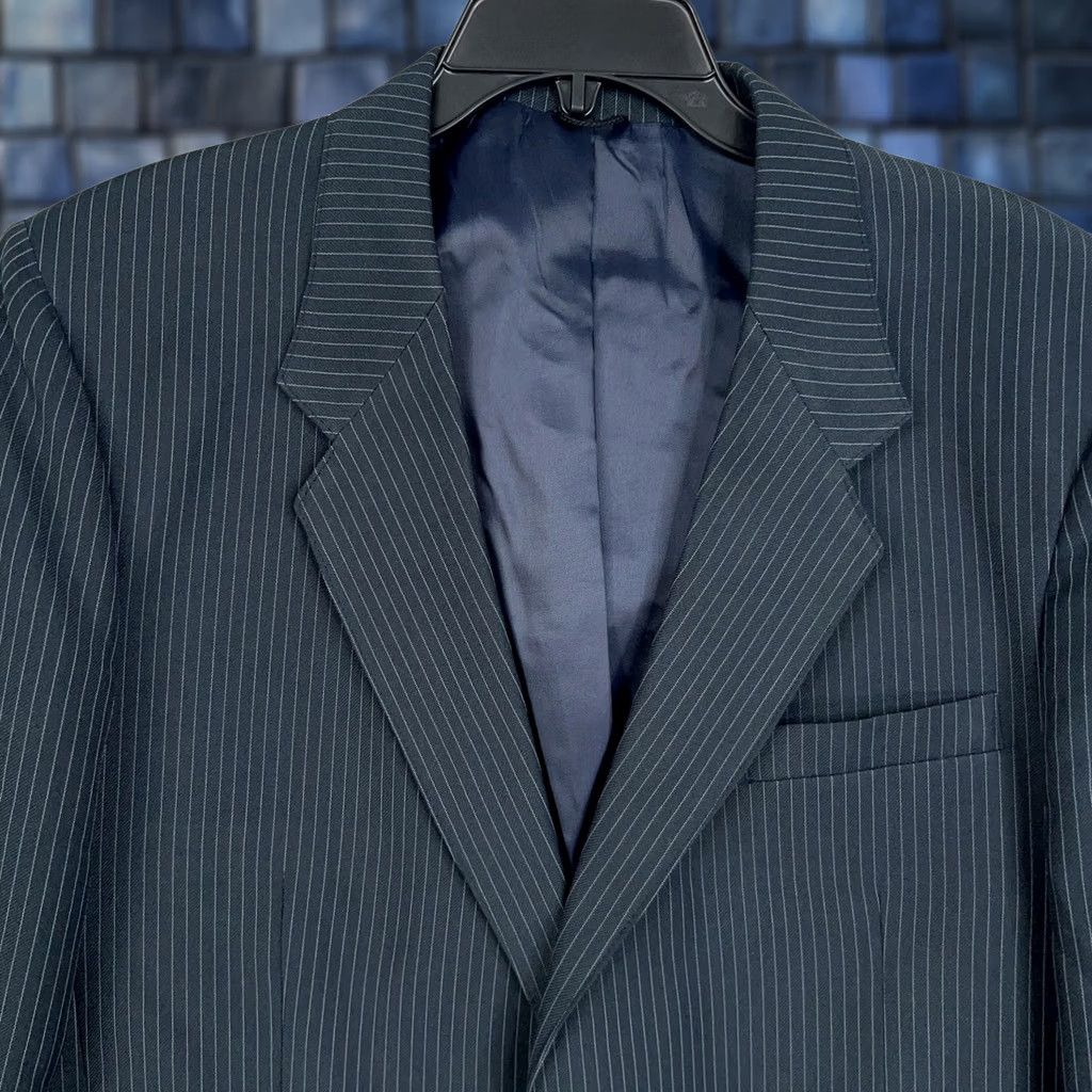Levi's VINTAGE Levi's Blazer Mens 44R Pinstripe Action Suit Sta Prest Jacket 80s Size 44R - 1 Thumbnail