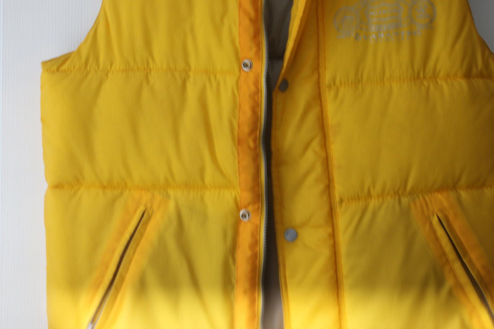 The North Face No Excess Yellow Puffer Vest Union Garment Vintage 90s Mens Size US M / EU 48-50 / 2 - 3 Thumbnail