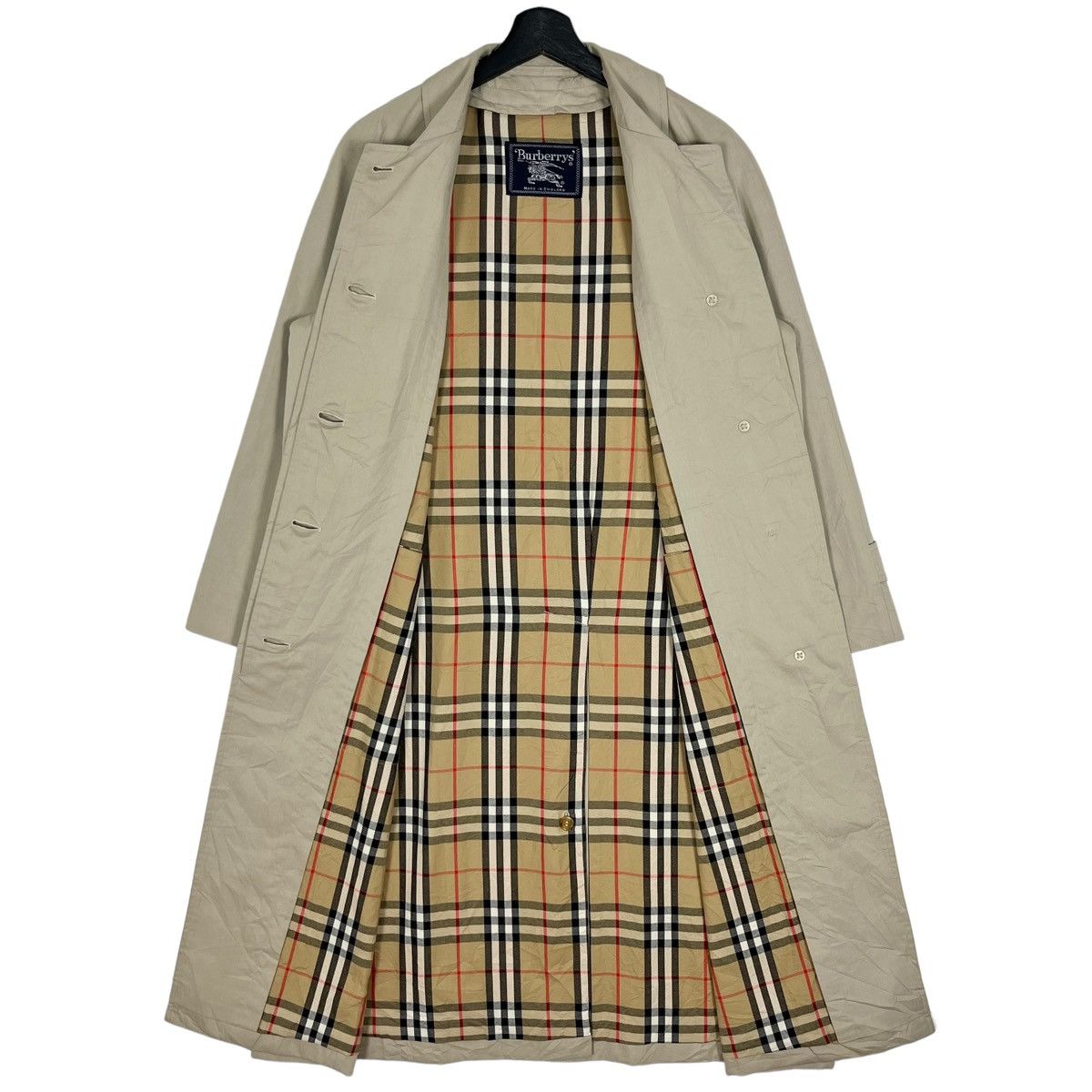Burberry × Vintage Vintage 90’s Burberrys Women’s Trench Coat Size S / US 4 / IT 40 - 7 Thumbnail