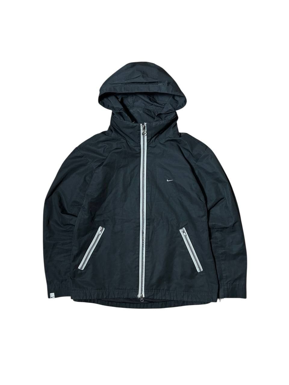 Nike Vintage 90's Nike Drill Nylon Hood Light Jacket Size US S / EU 44-46 / 1 - 2 Thumbnail