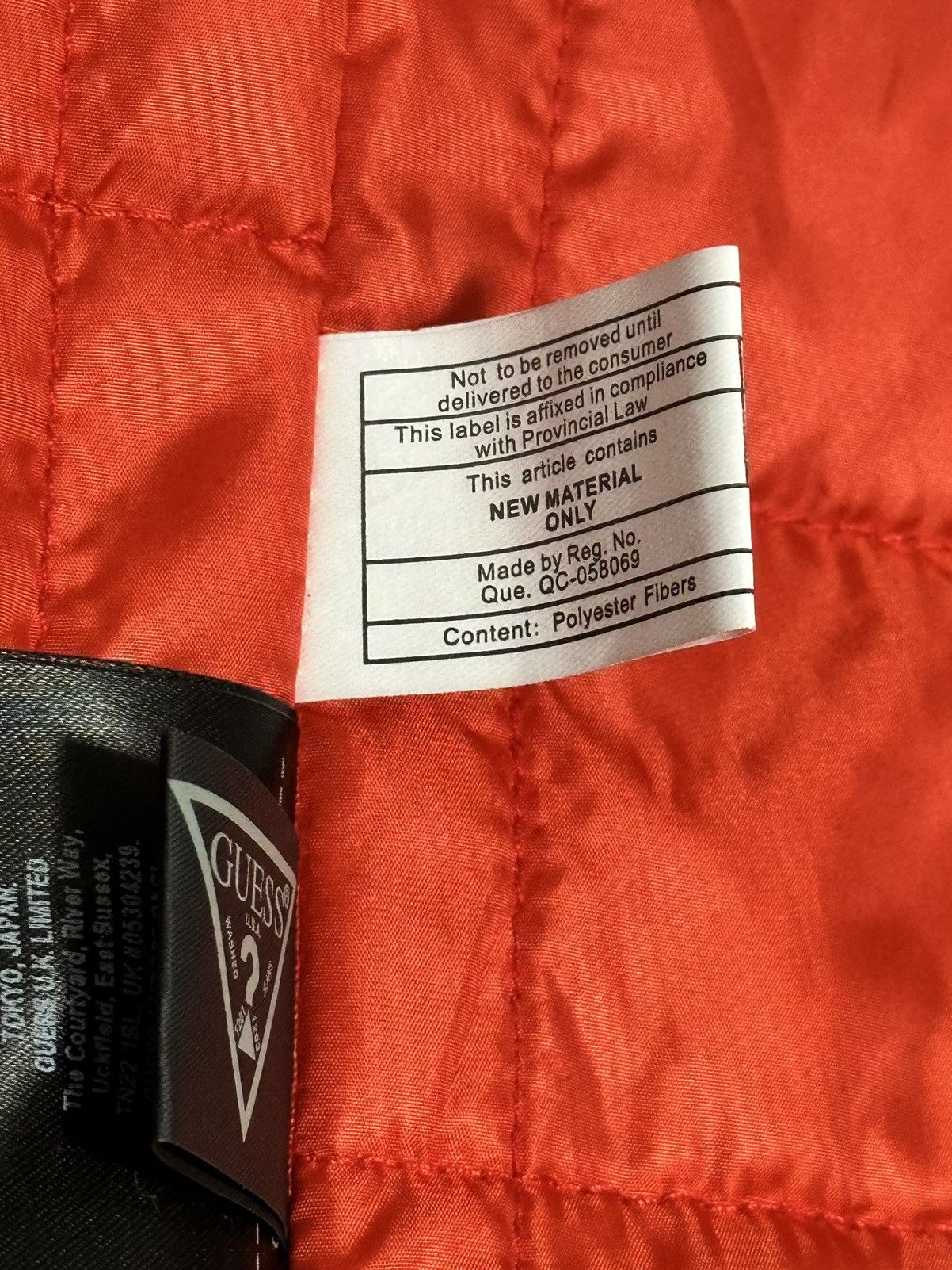 Guess Guess Reflective Logo Flight jacket Size US L / EU 52-54 / 3 - 10 Thumbnail
