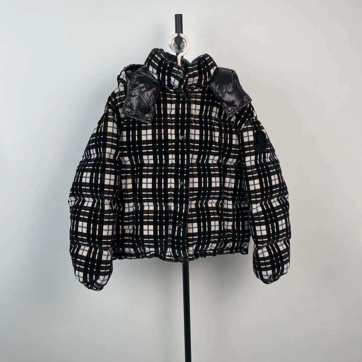 Moncler Moncler Check Down Jacket Color Blocked 2 Size M / US 6-8 / IT 42-44 - 1 Thumbnail