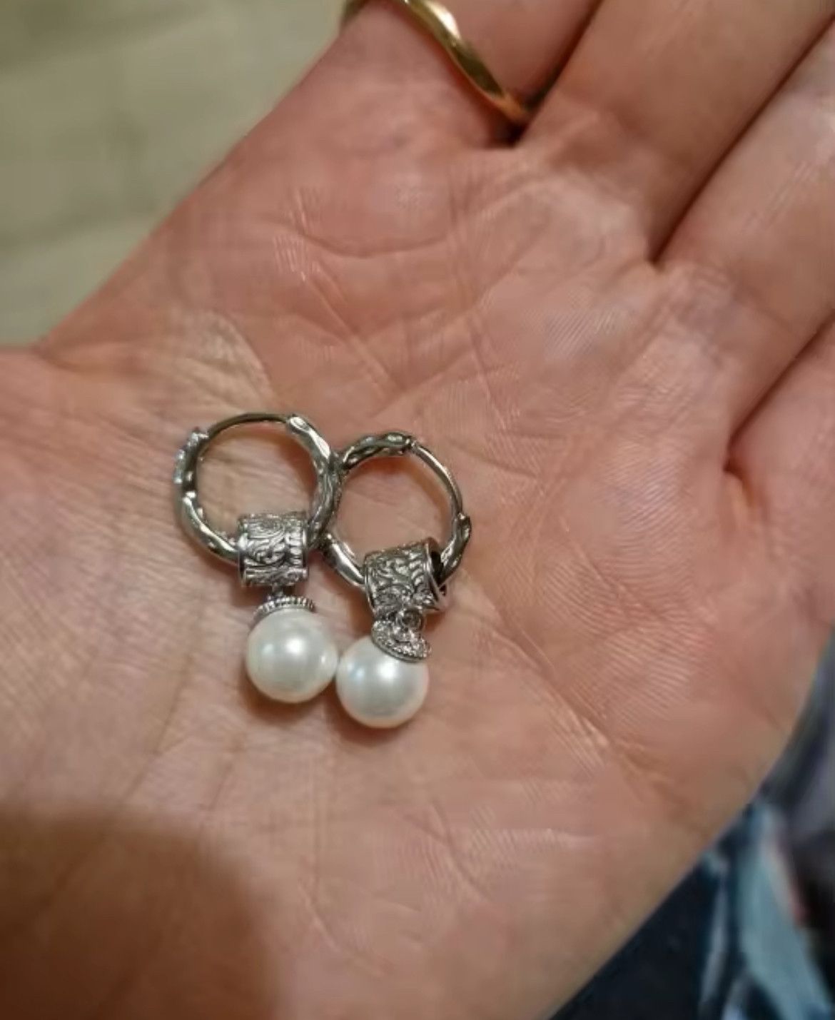 Jewelry × Vintage Pearl Drop Earrings Size ONE SIZE - 4 Thumbnail