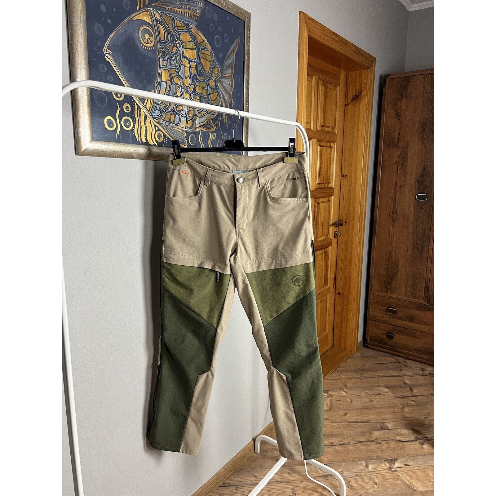 Mammut Mammut Green Beige Stretchy Cargo Hiking Pants Size EU 46 (3 Size US 30 / EU 46 - 2 Thumbnail