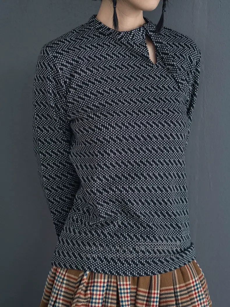 Comme des Garcons Comme Des Garcons size one-size-fits-all Initial gray-blac Size S / US 4 / IT 40 - 4 Thumbnail