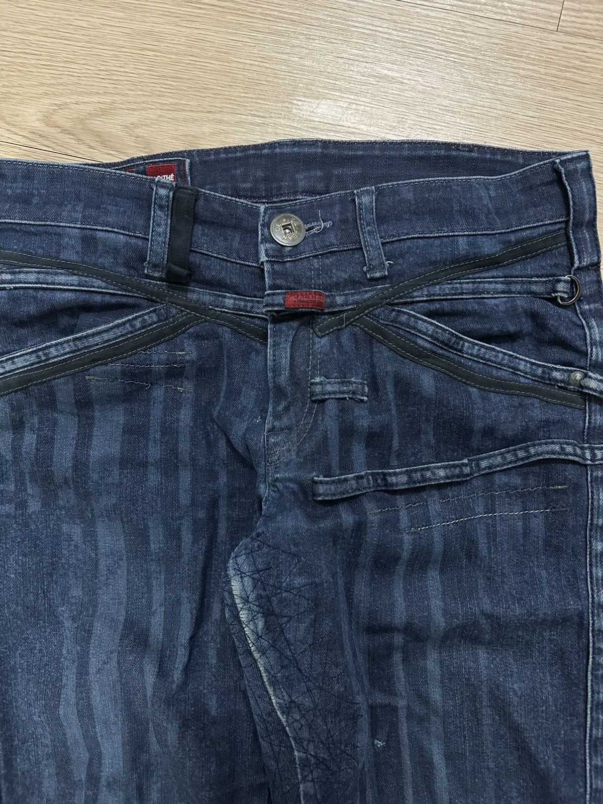 Beauty Beast × Marithe + Francois Girbaud Rare Vintage Marithe Francois Girbaud Tactical Jeans Size 30" / US 8 / IT 44 - 5 Thumbnail