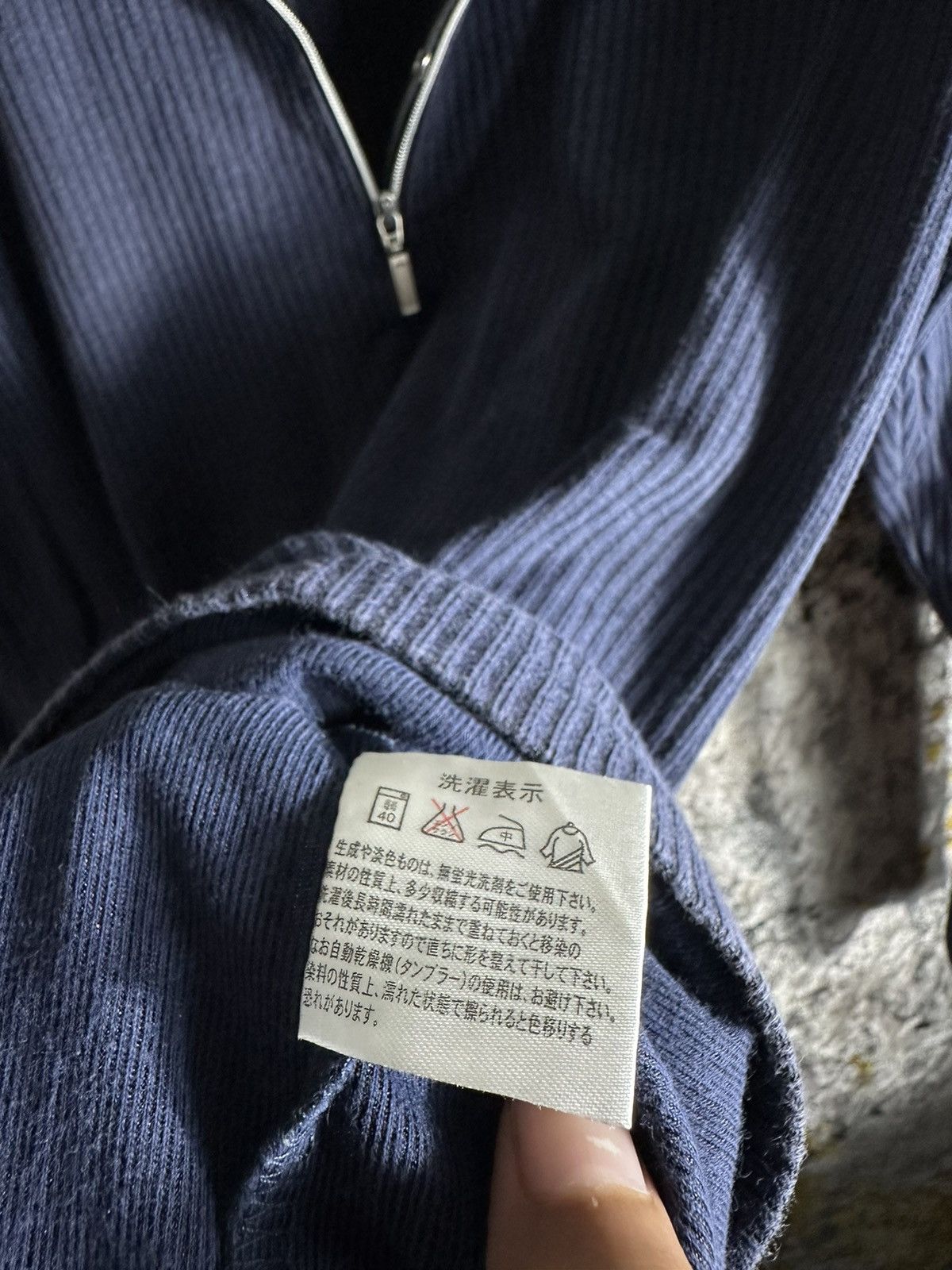 If Six Was Nine CRAZY FADED JAPANESE GOTHIC WESTERN ROCK DOUBLE LAYER LS Size US L / EU 52-54 / 3 - 8 Thumbnail