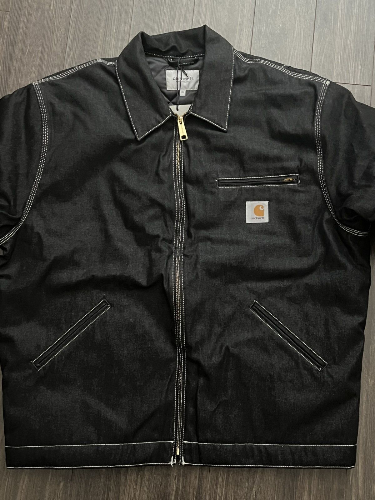 Carhartt Carhartt OG Detroit Jacket Black rigid XL Size US XL / EU 56 / 4 - 1 Thumbnail