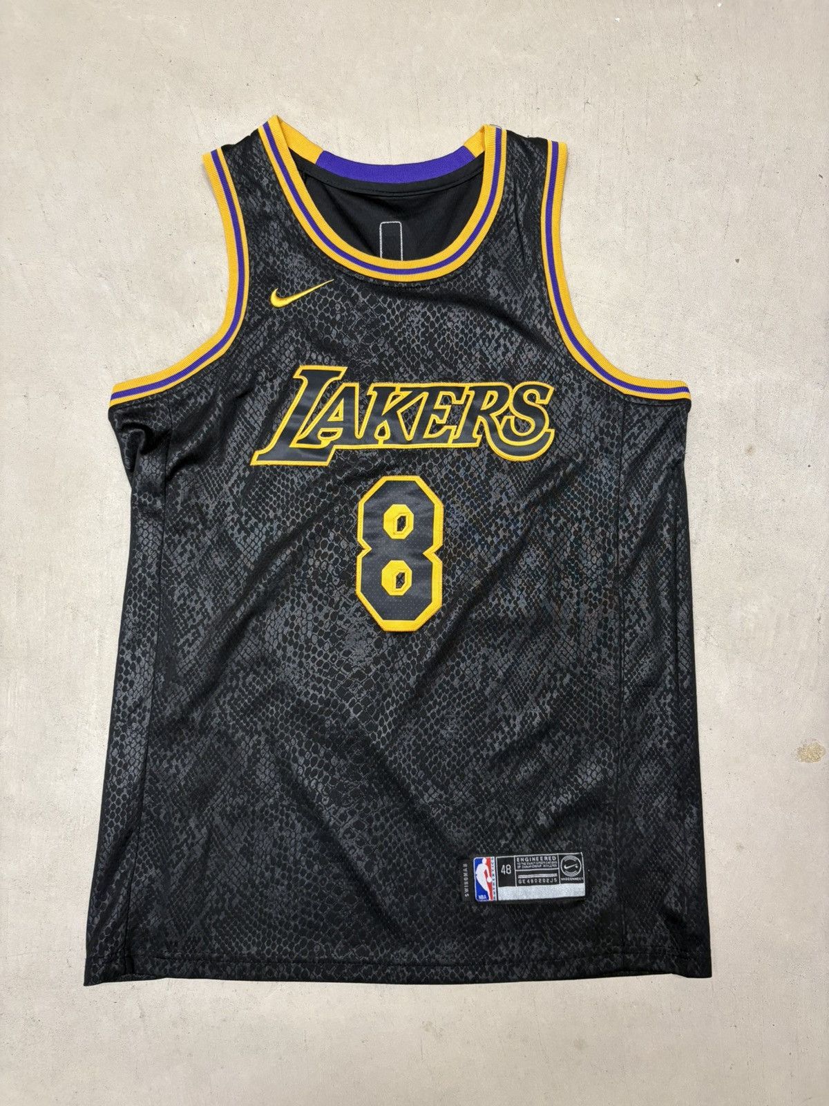 NBA Lakers Mamba Forever Kobe Jersey Size US M / EU 48-50 / 2 - 1 Thumbnail