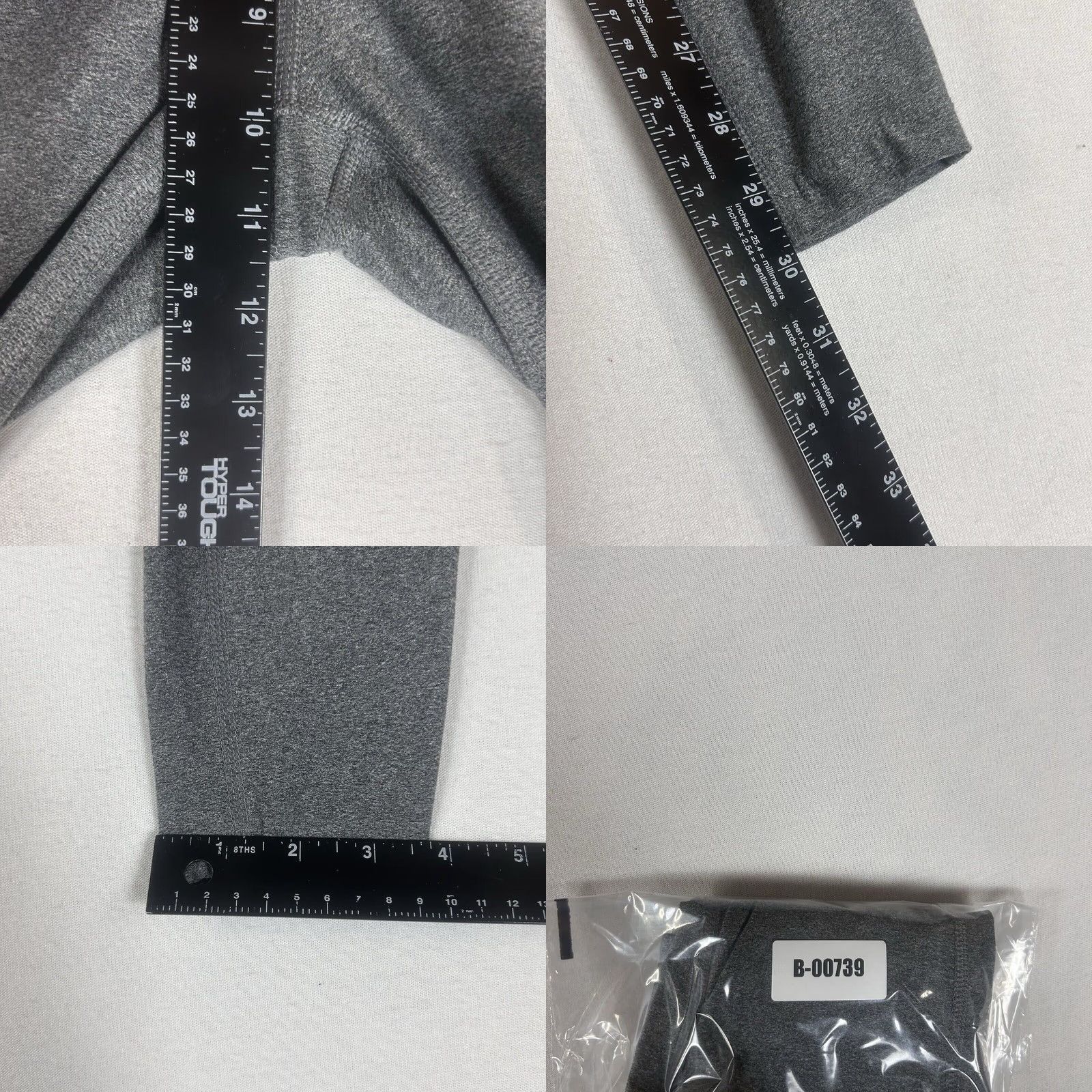 Eddie Bauer Eddie Bauer Leggings Womens XS Gray Mid Active Gym Run Yoga Lift - Stretch, Comfort Size 26" / US 2 / IT 38 - 9 Thumbnail