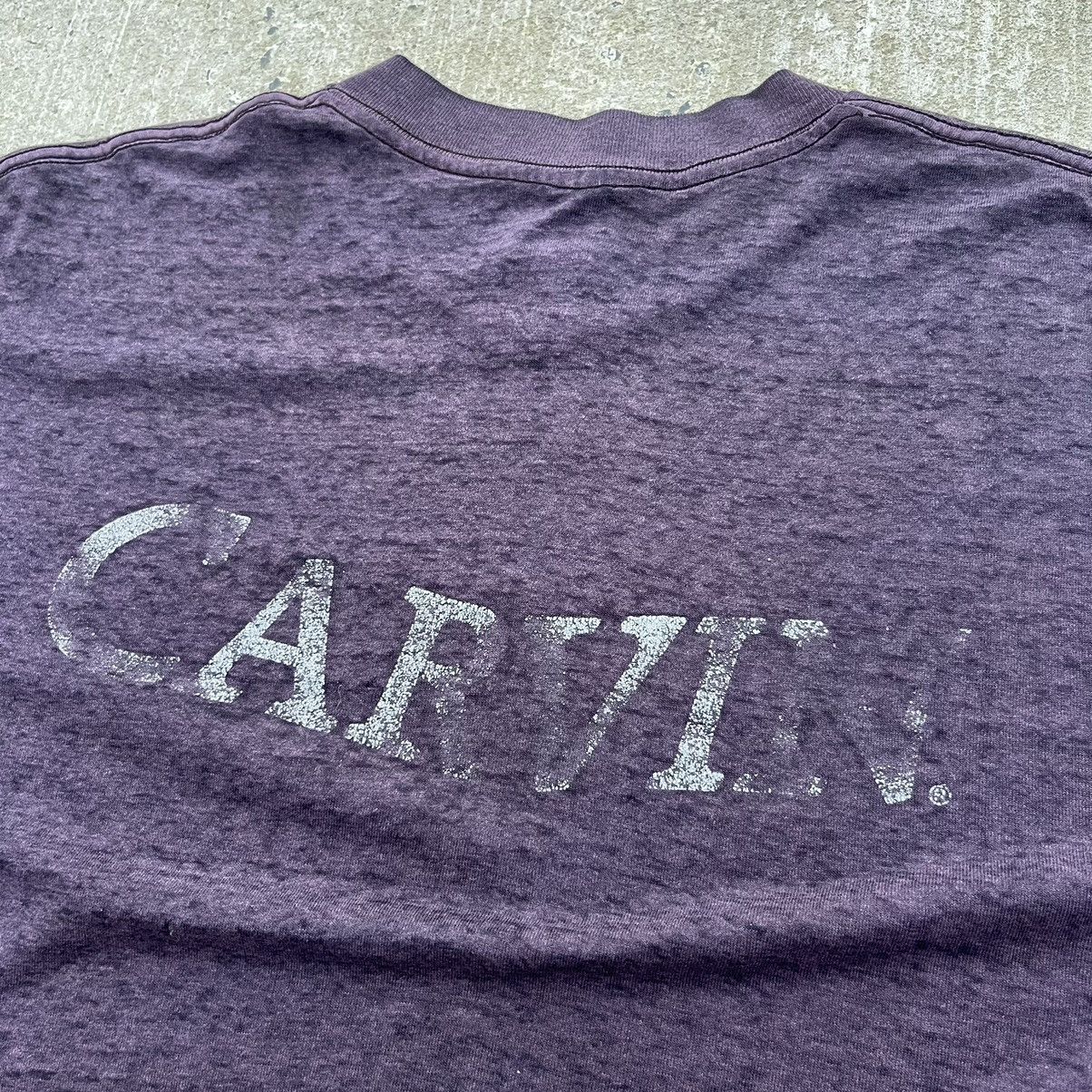 Vintage Vintage 80s Overdyed CARVIN Single Stitch Shirt Size US L / EU 52-54 / 3 - 6 Thumbnail