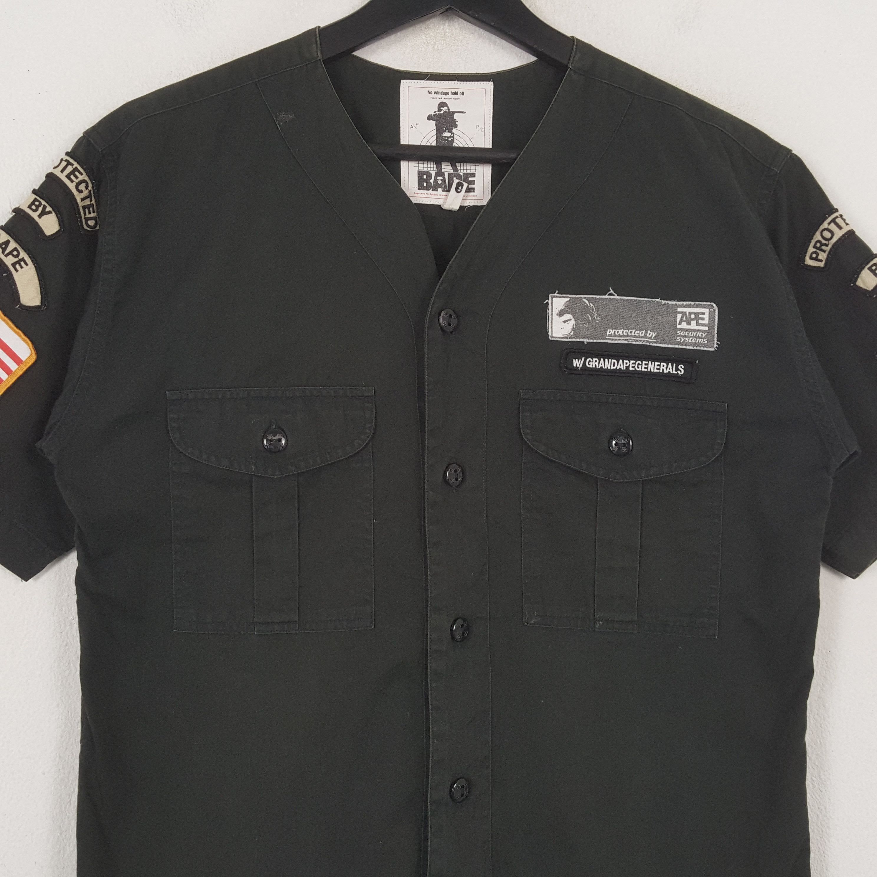 Bape BAPE Japanese Brand Army Style Shirt C285N28 Size US M / EU 48-50 / 2 - 2 Thumbnail