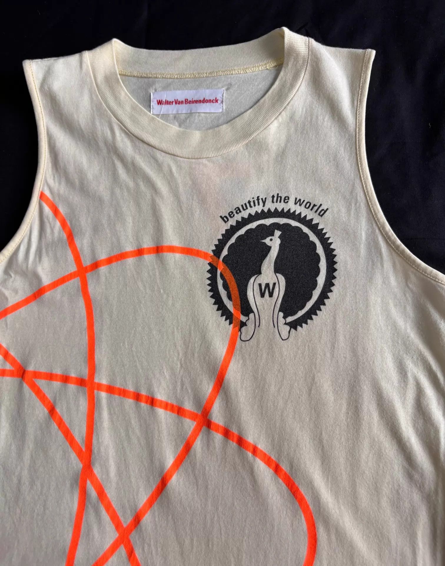 Walter Van Beirendonck Walter Van Beirendonck Vintage Print Fitted Vest M Size US M / EU 48-50 / 2 - 6 Thumbnail