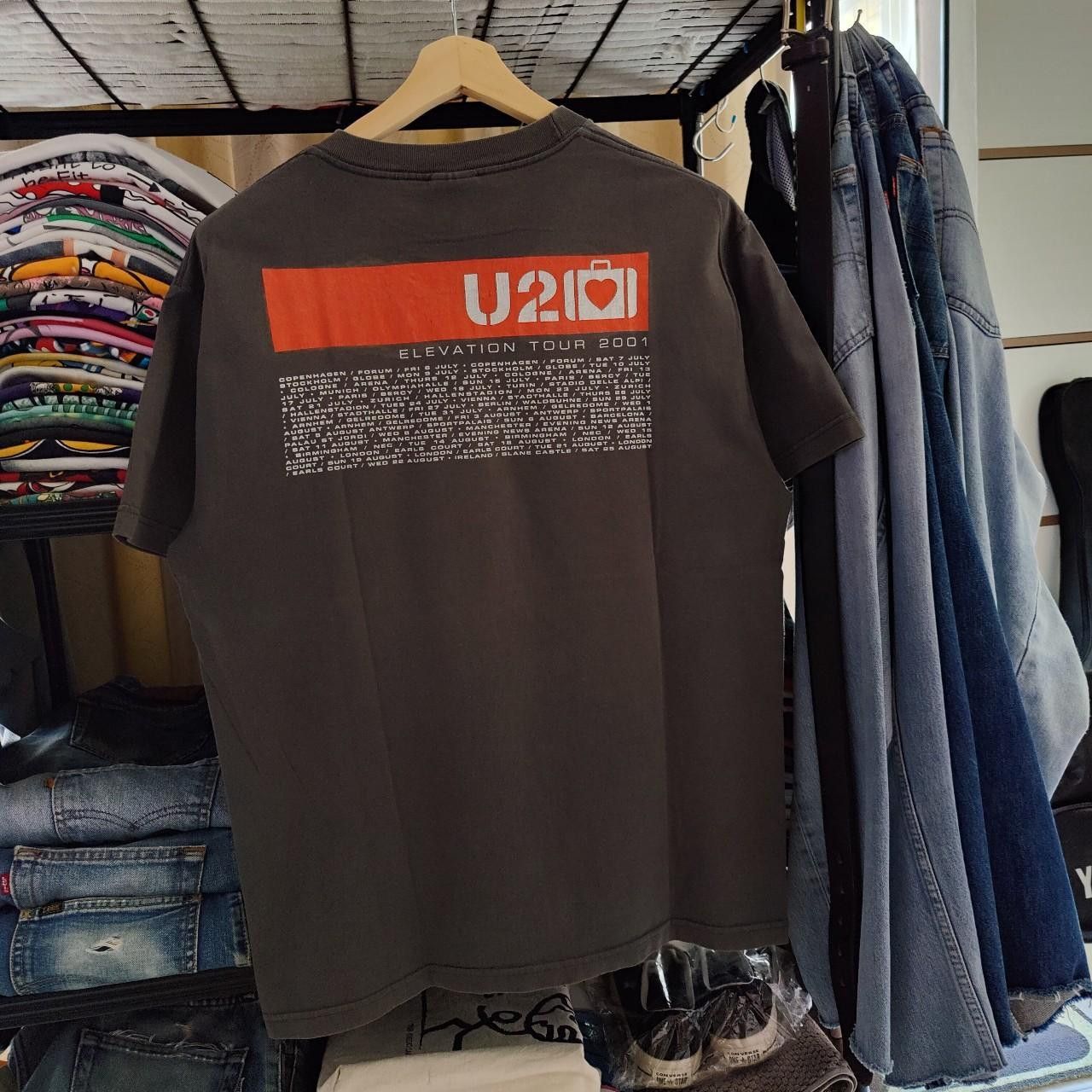 Band Tees × Vintage vintage U2​ - Elevation Tour 2001 Size US L / EU 52-54 / 3 - 3 Thumbnail