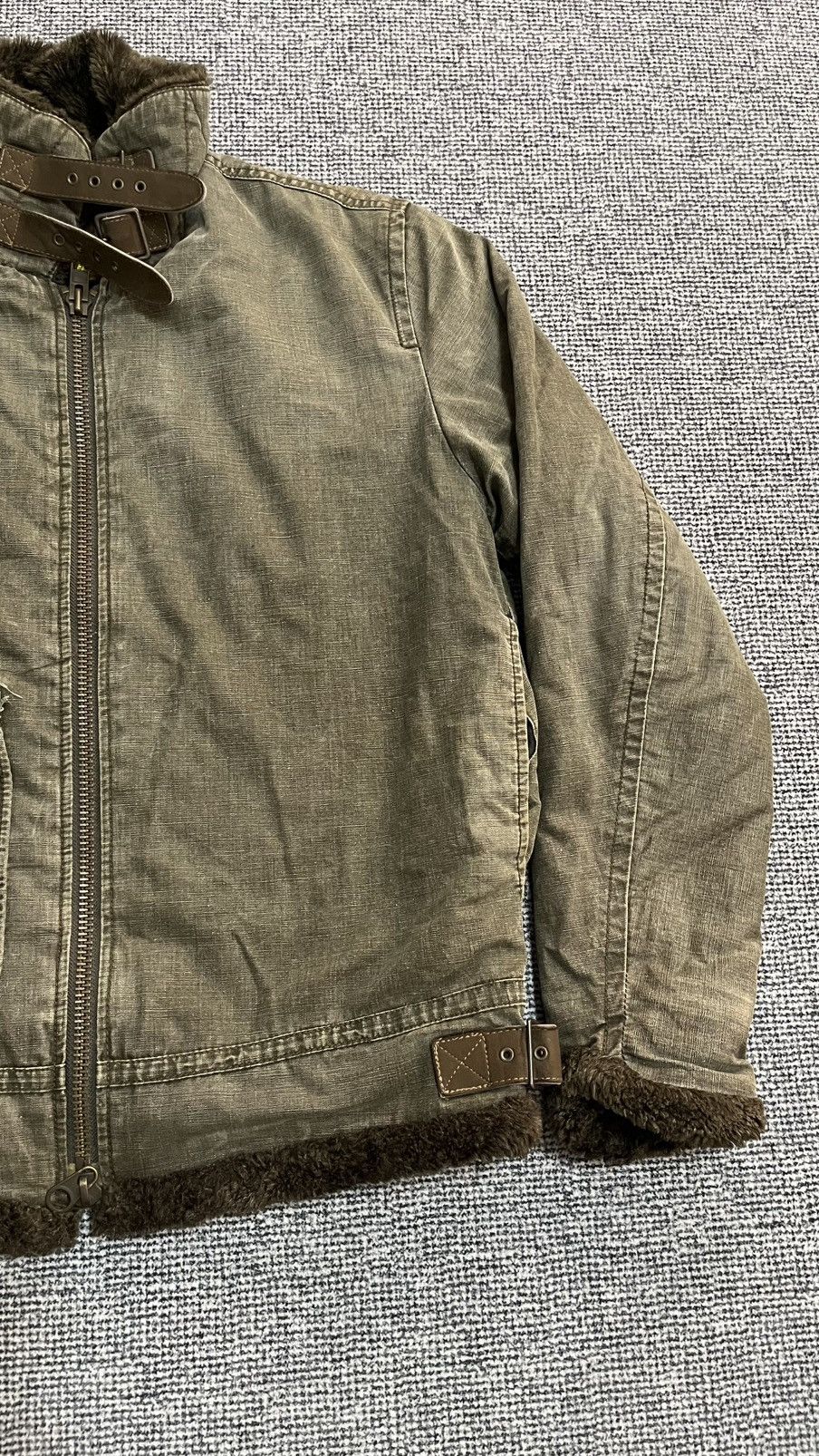 Johnbull Vintage Johnbull Inner Fur Jacket like B 3 Jacket Size US M / EU 48-50 / 2 - 5 Thumbnail