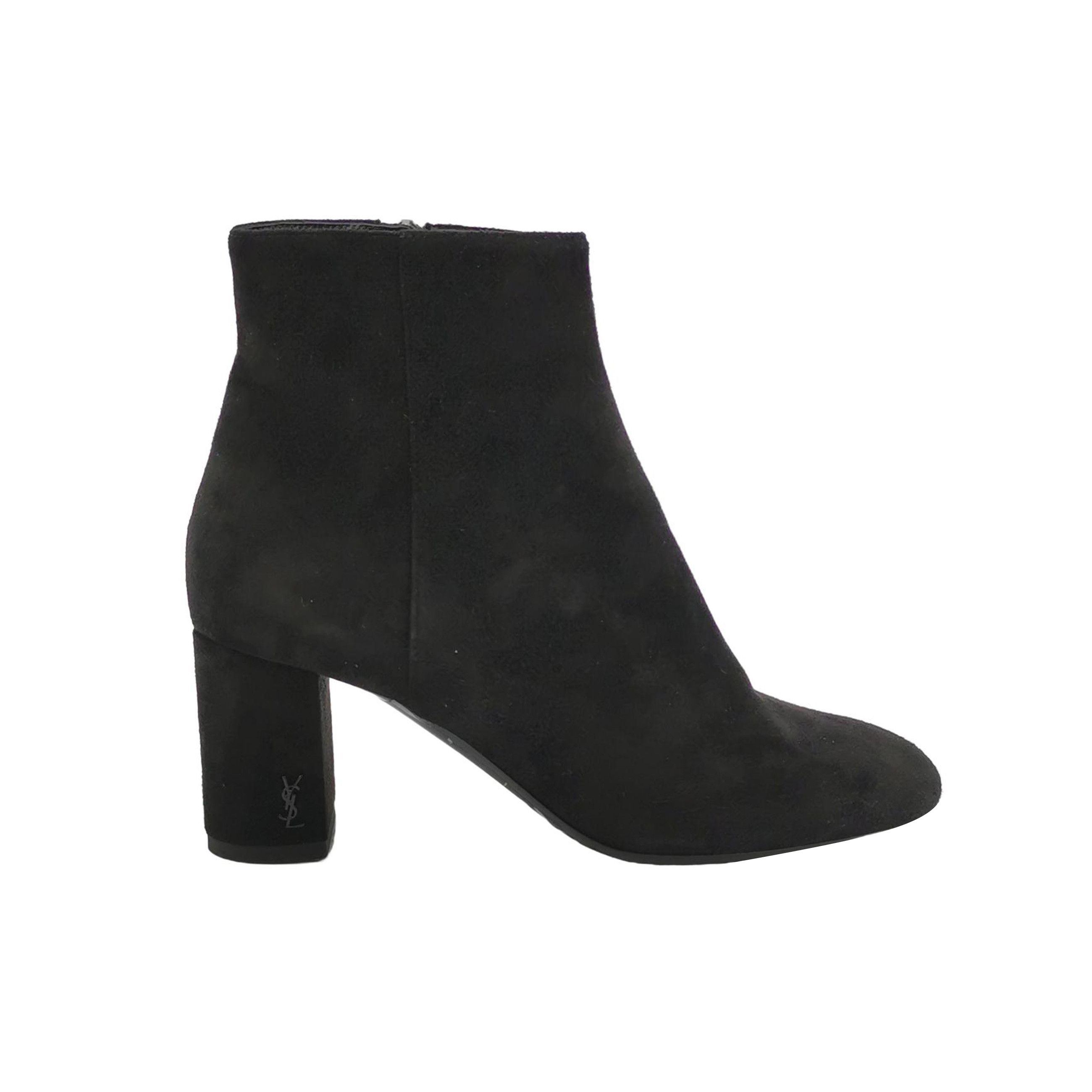 Saint Laurent Paris Saint Laurent Suede Ankle Boots Size 35 Size US 5 / IT 35 - 1 Thumbnail