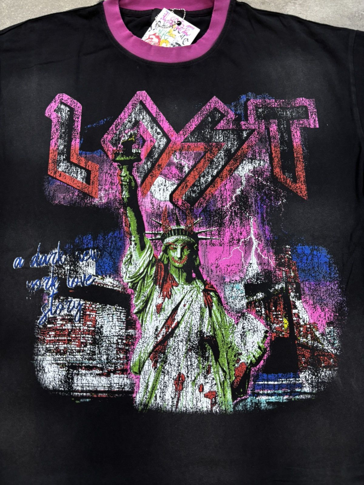 LOST INTRICACY Lost Intricacy Dark Torch T-Shirt, Black Size US L / EU 52-54 / 3 - 4 Thumbnail
