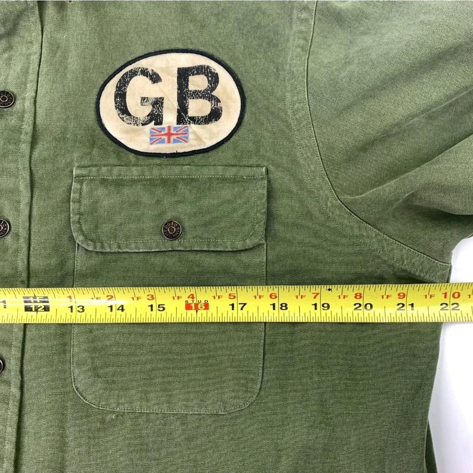 Polo Ralph Lauren Polo Ralph Lauren Great Britain Motorcycle Shirt Jacket M Size US M / EU 48-50 / 2 - 9 Thumbnail