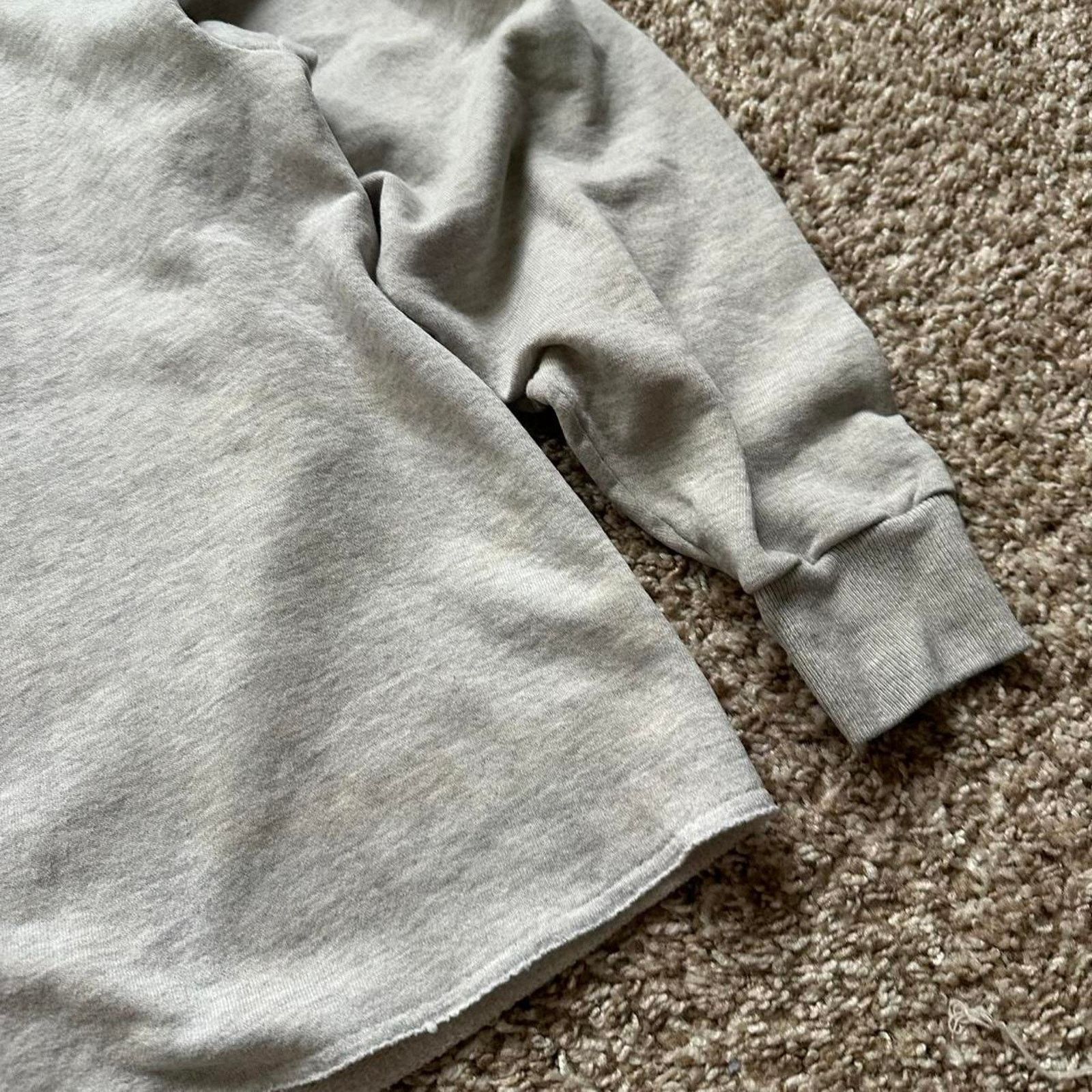 Vintage Vintage Grey Abercrombie & Fish Swimming Hoodie Sweatshirt Size US L / EU 52-54 / 3 - 6 Thumbnail