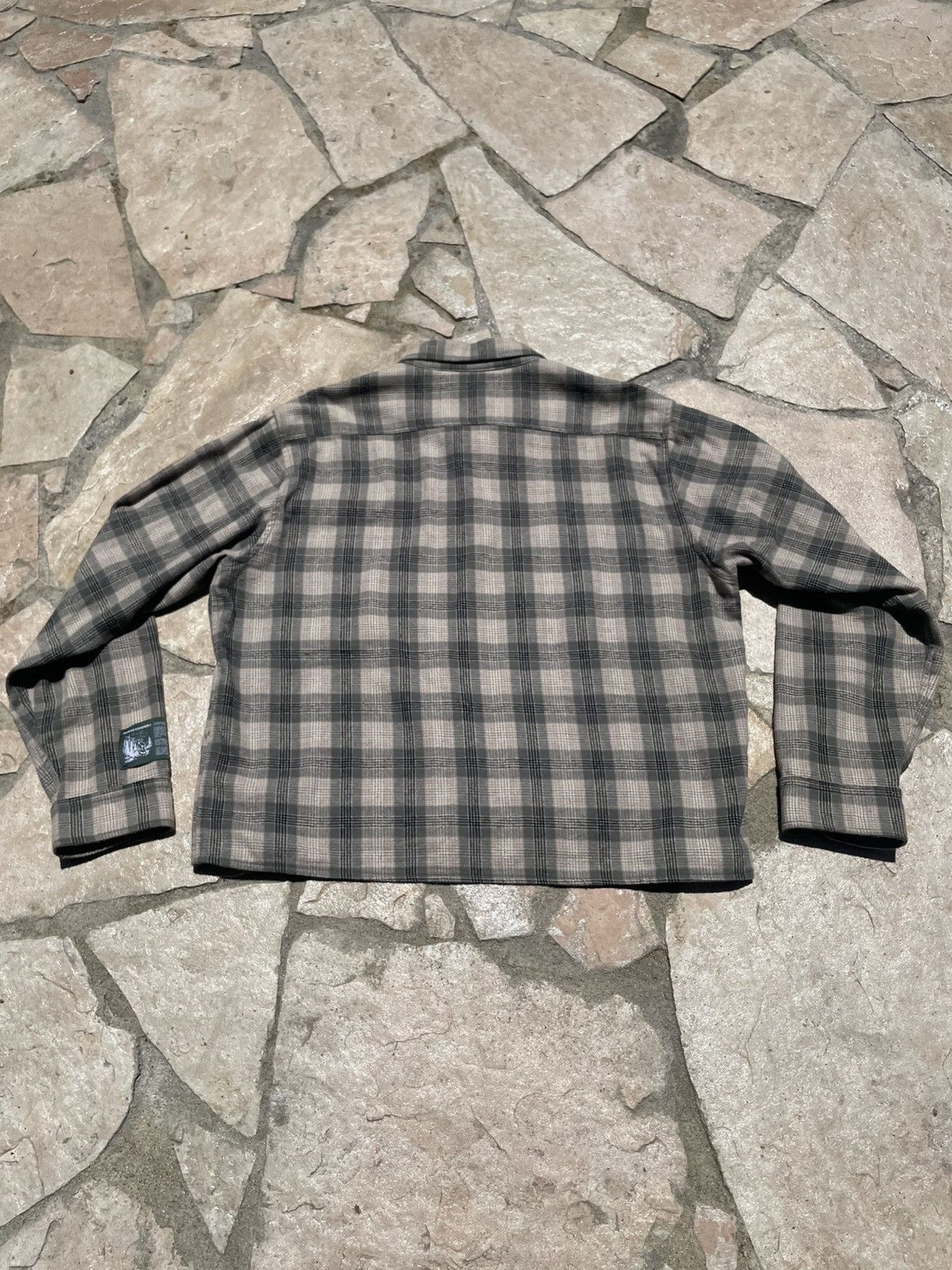 Reese Cooper Cropped Flannel How a Letter Travels Collection Reese Cooper Size US XL / EU 56 / 4 - 4 Thumbnail