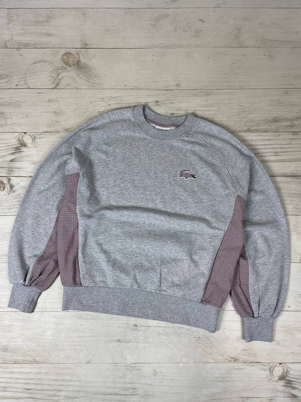 Lacoste Vintage Lacoste Sweatshirt Basic Logo 90s Grey Size US M / EU 48-50 / 2 - 1 Thumbnail