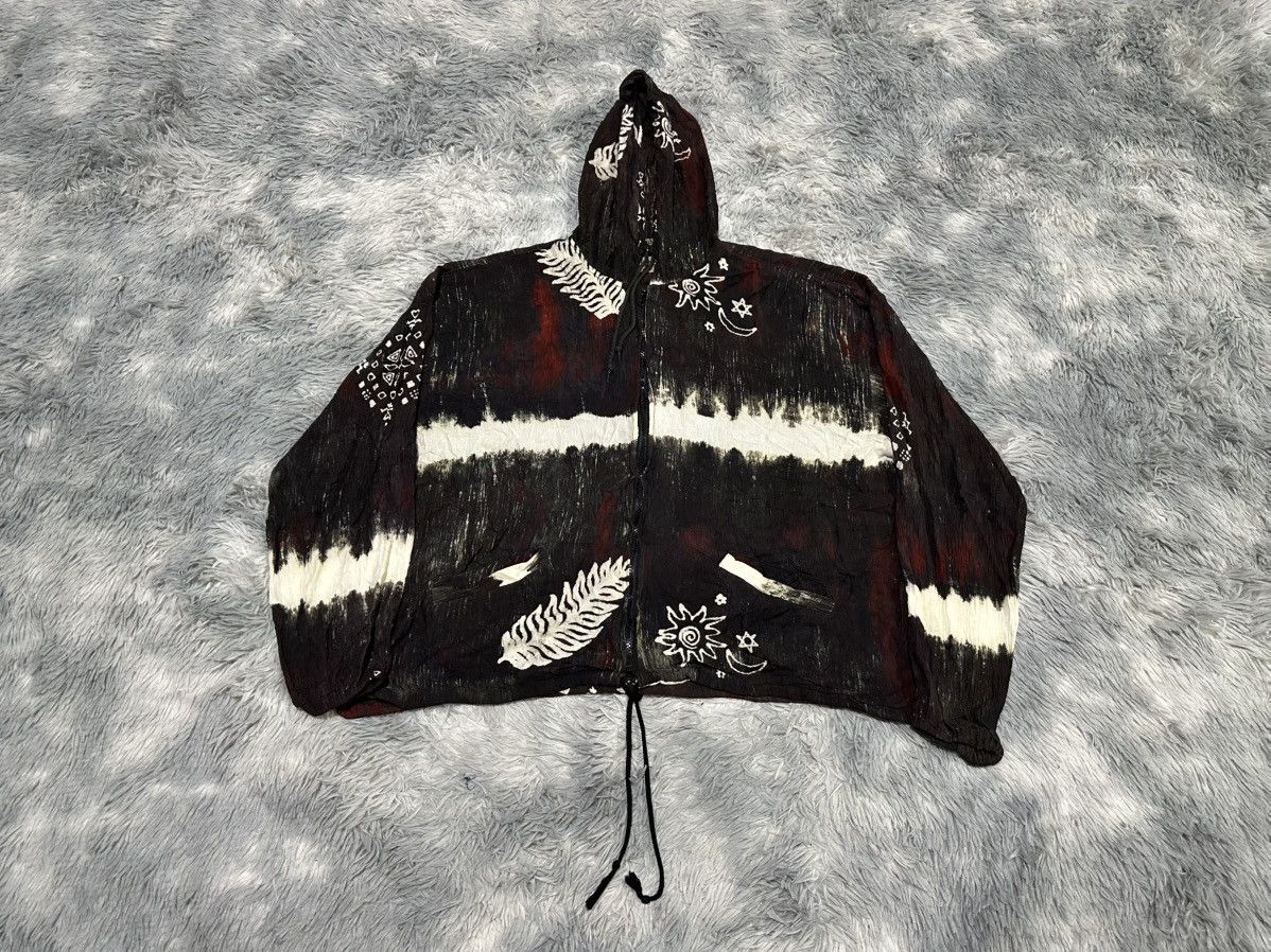KMRii 🔥Sick Y2K Daily News Ethnic Rayon Hoodie Size US XL / EU 56 / 4 - 4 Thumbnail