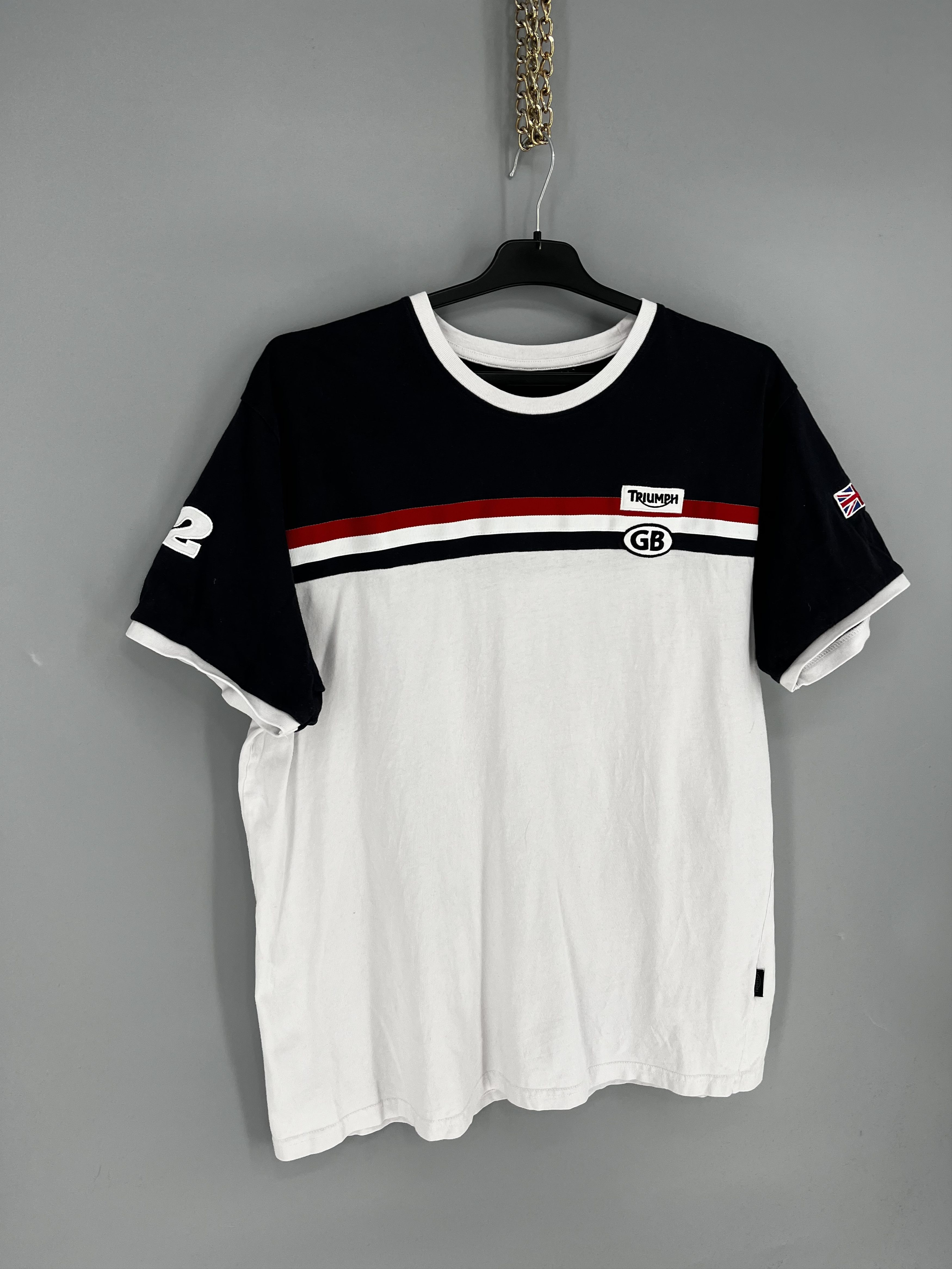 Vintage Vintage Y2k Triumph - Herren Heritage Sport T-Shirt Size US L / EU 52-54 / 3 - 2 Thumbnail