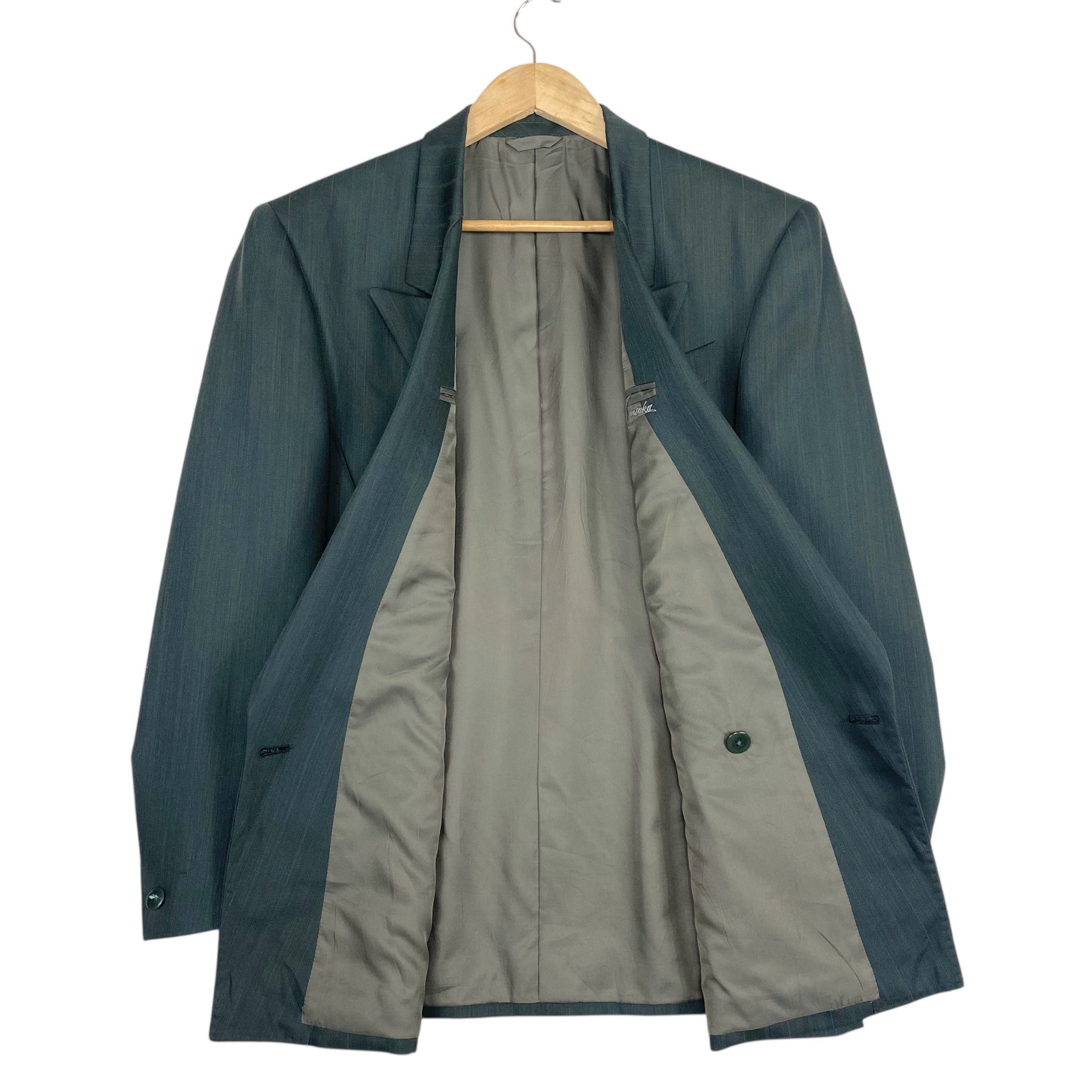 Thierry Mugler 💥THIERRY MUGLER ARCHIVES AW96 DOUBLE BREASTED JACKET Size US M / EU 48-50 / 2 - 9 Thumbnail