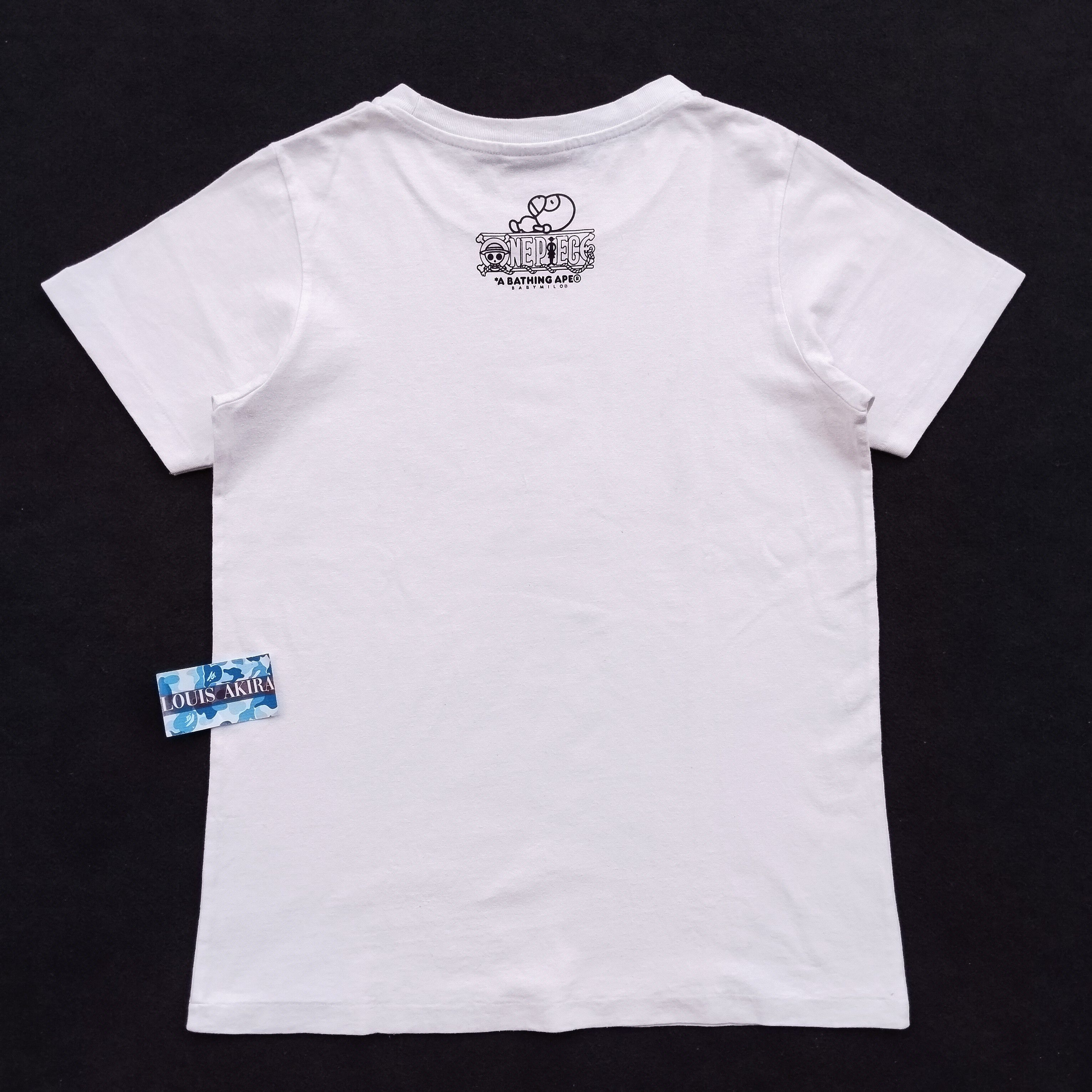 Bape 2017 Bape x One Piece Baby Milo Tee Size S / US 4 / IT 40 - 3 Thumbnail