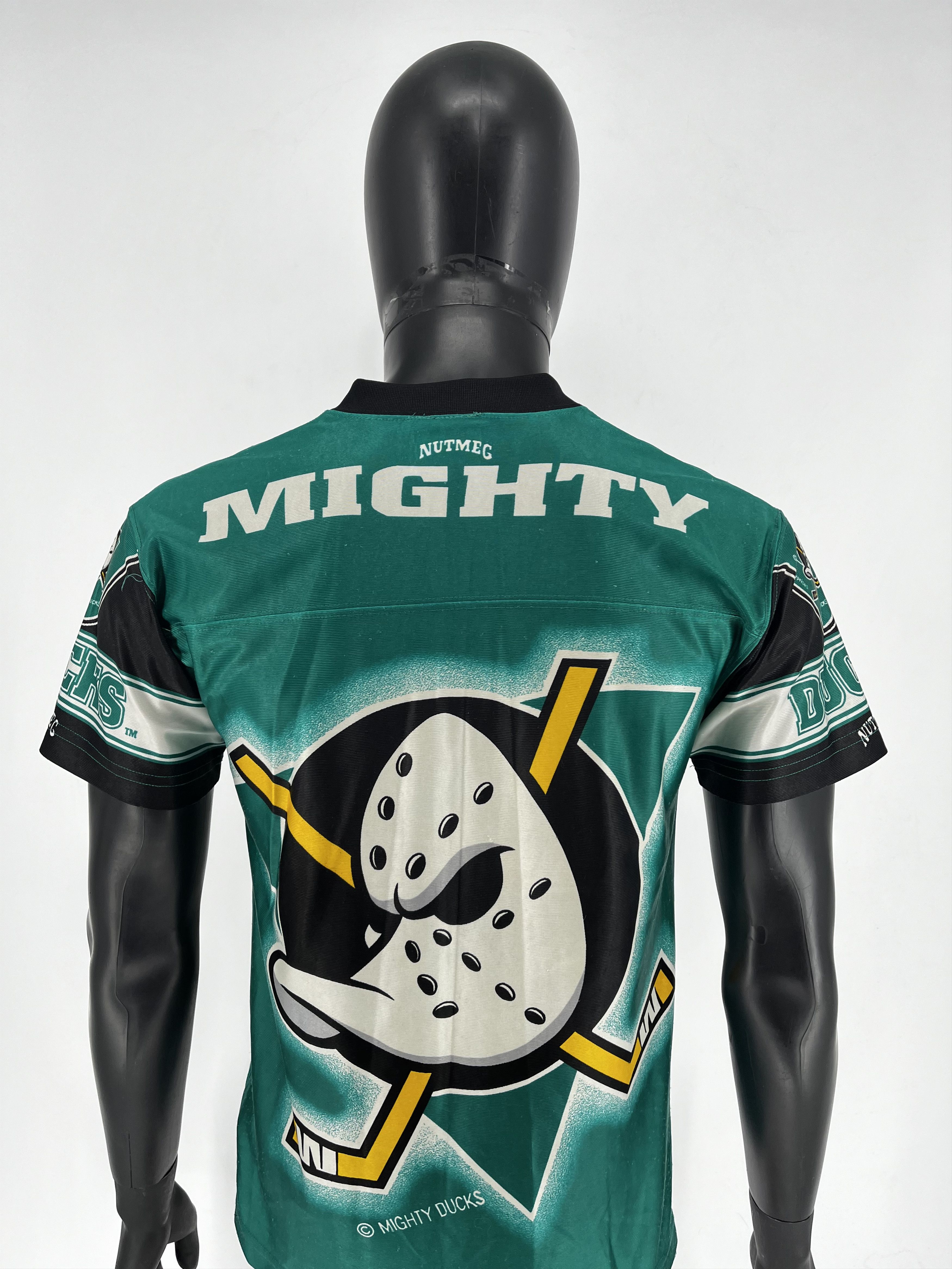 NHL × Nutmeg × Vintage Vintage Mighty Ducks Anaheim Nutmeg Jersey NHL Size US S / EU 44-46 / 1 - 11 Thumbnail