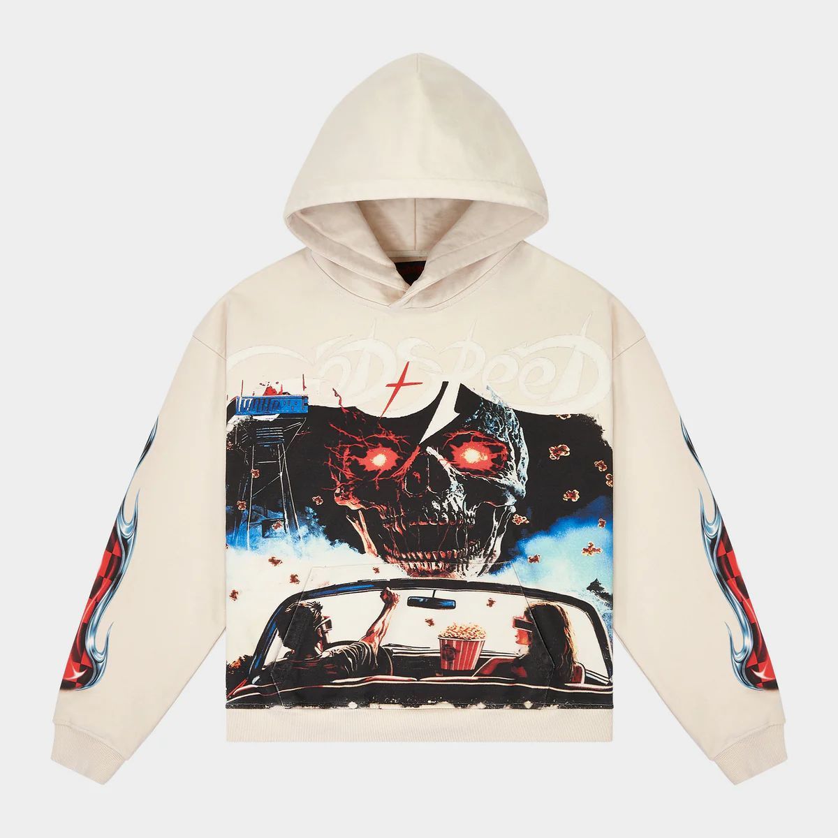 Godspeed Godspeed 'Drive In' Bone Wash Hoodie Size US XS / EU 42 / 0 - 1 Preview