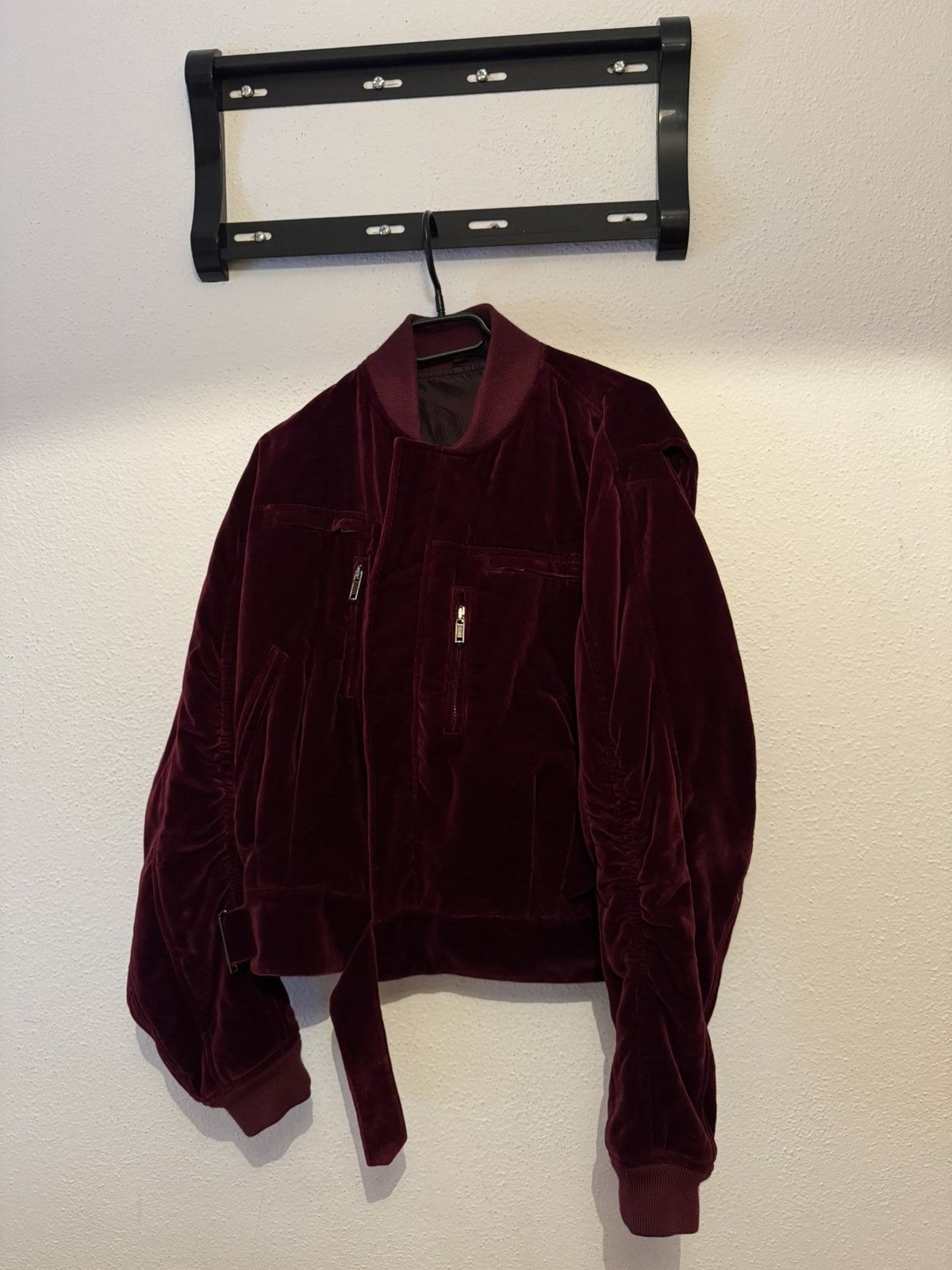 Haider Ackermann Haider Ackermann Velvet Bomber FW15 Size US M / EU 48-50 / 2 - 1 Thumbnail