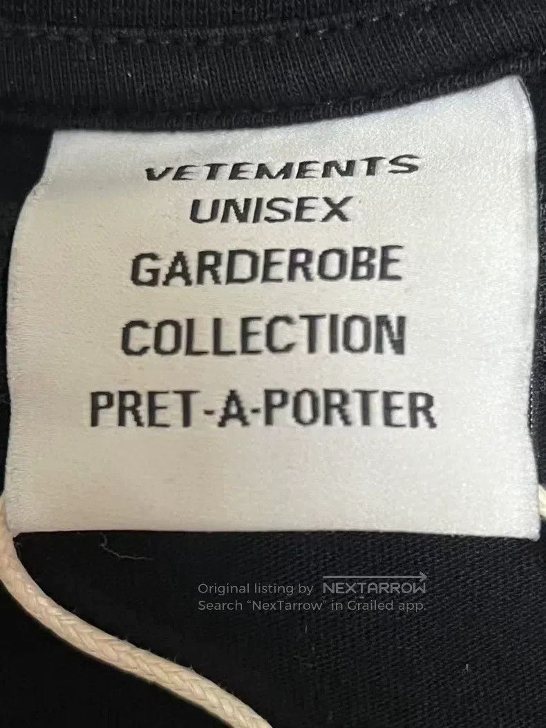 Vetements Vetements Wave Logo Printed Pattern Size US M / EU 48-50 / 2 - 4 Thumbnail