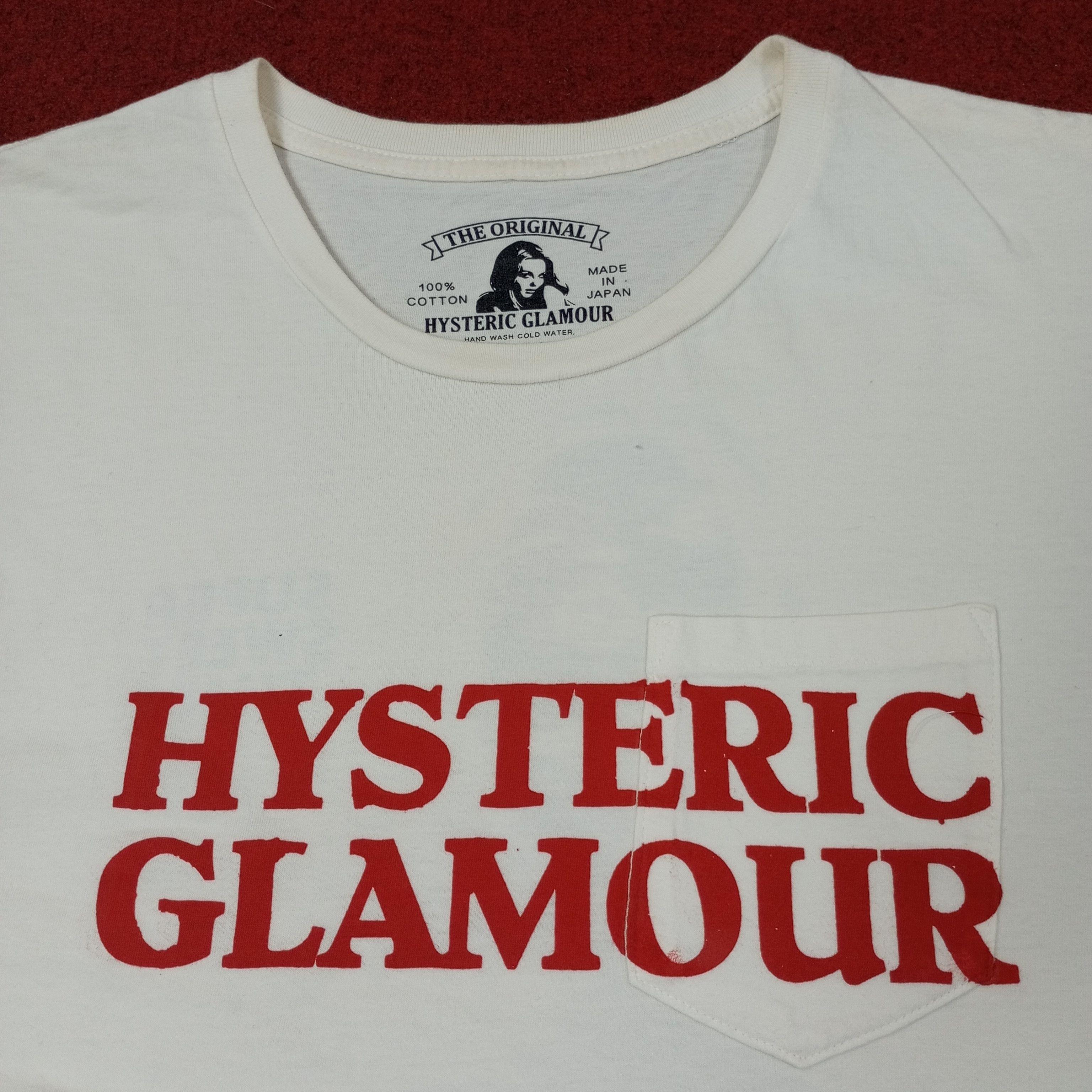 Hysteric Glamour Hysteric Glamour Japanese Brand Custom Art Tshirt c223n56 Size US M / EU 48-50 / 2 - 4 Thumbnail
