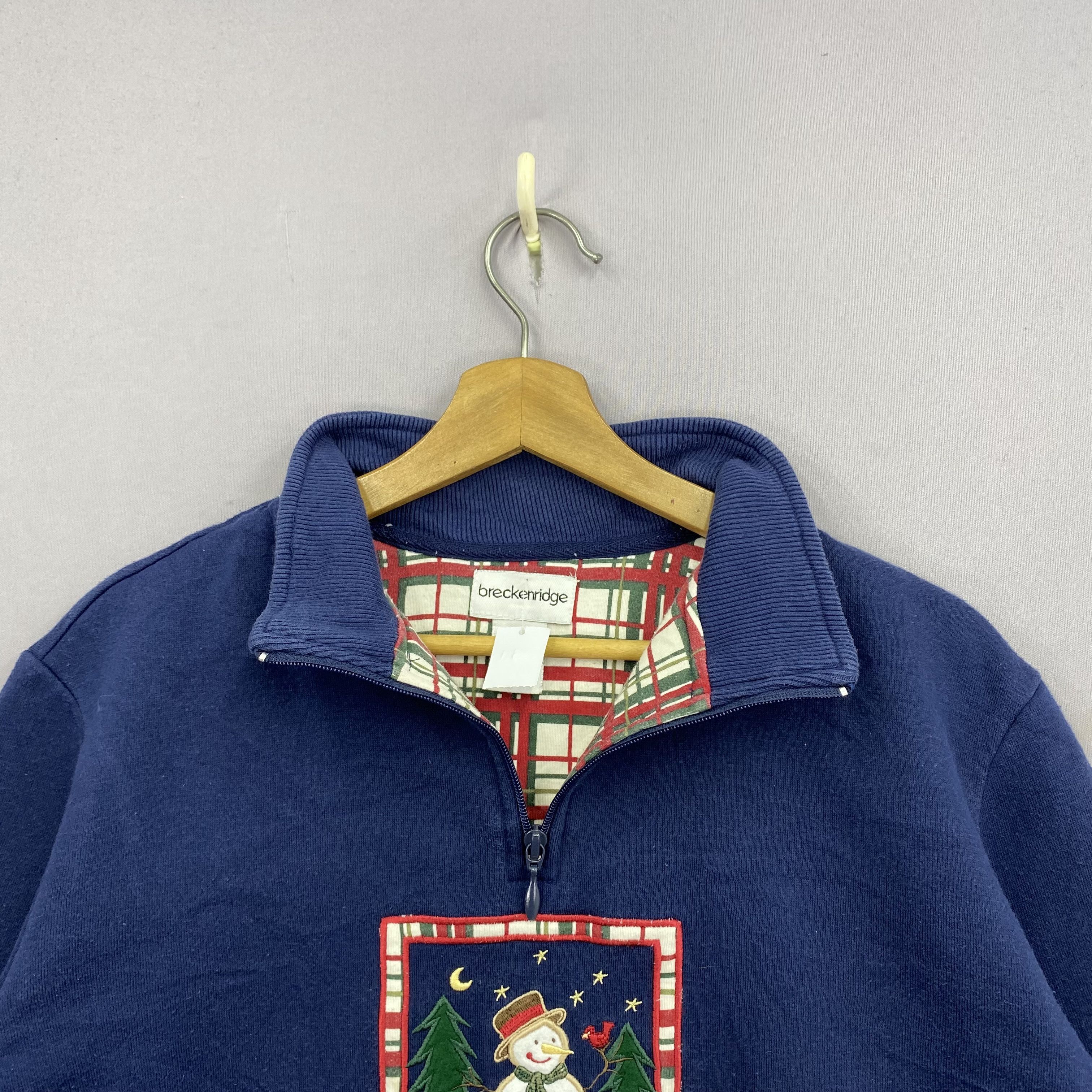 Vintage Vintage 90s Snowman Christmas Sweater Sweatshirt Pullover Size US L / EU 52-54 / 3 - 6 Thumbnail