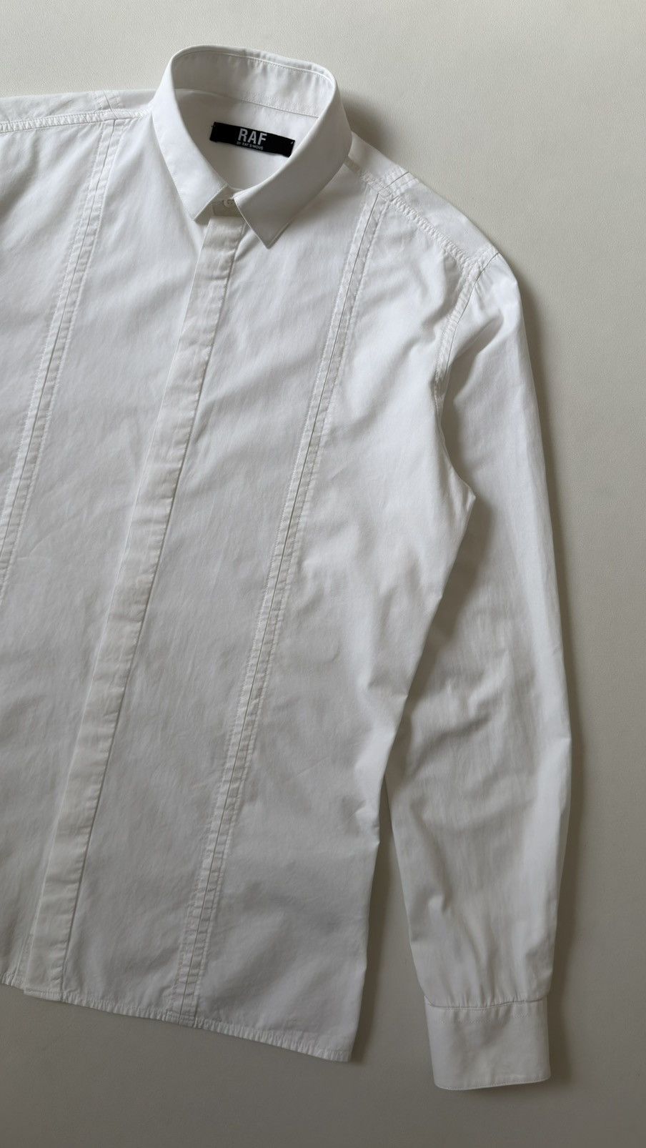 Raf by Raf Simons Mid 2000s Split Seam Detail Shirt Size US M / EU 48-50 / 2 - 5 Thumbnail