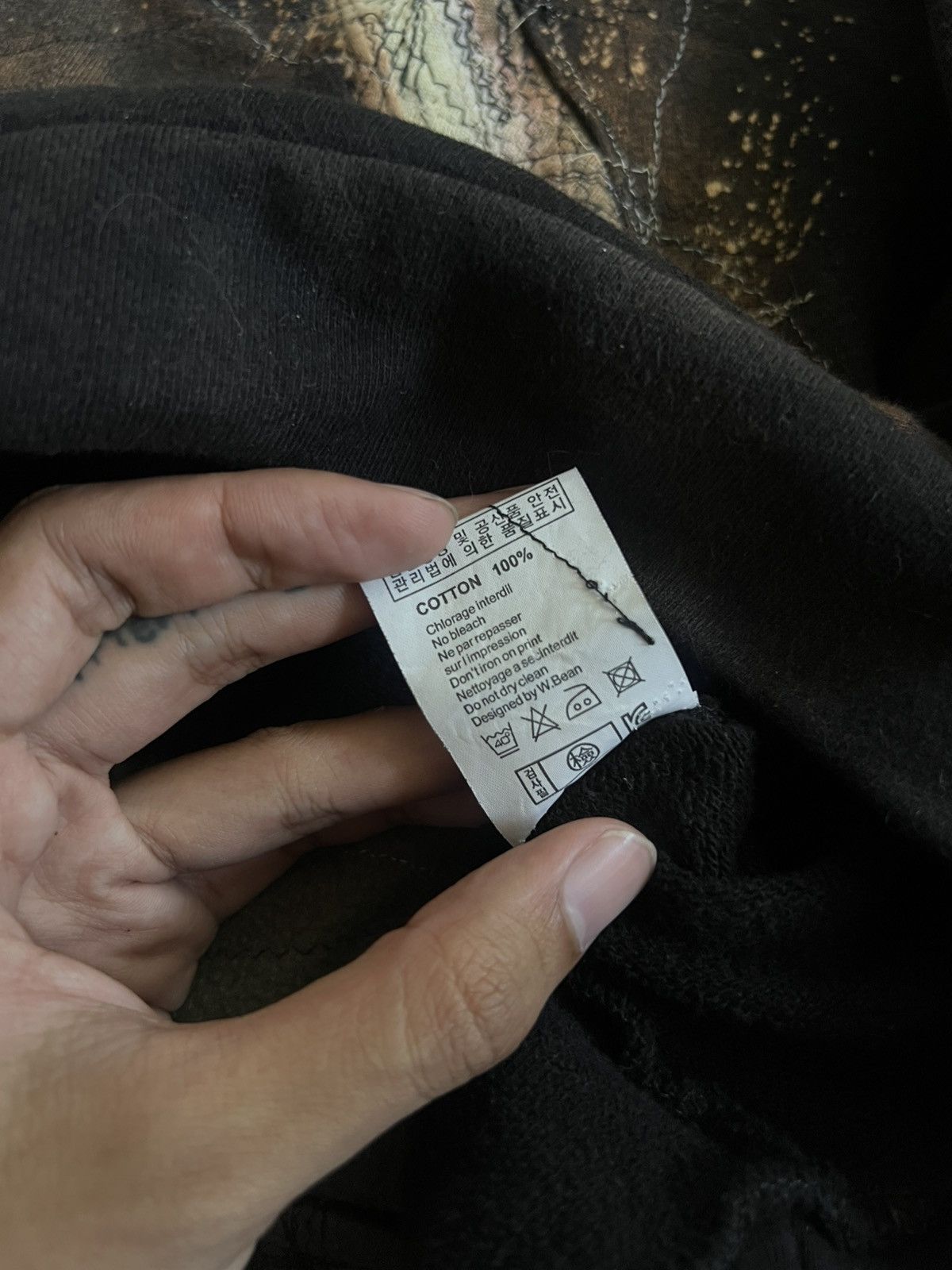Other 1/1 Faded DARKPULL Patchwork Hoodie Half Zip like Kapital Size US XL / EU 56 / 4 - 11 Thumbnail
