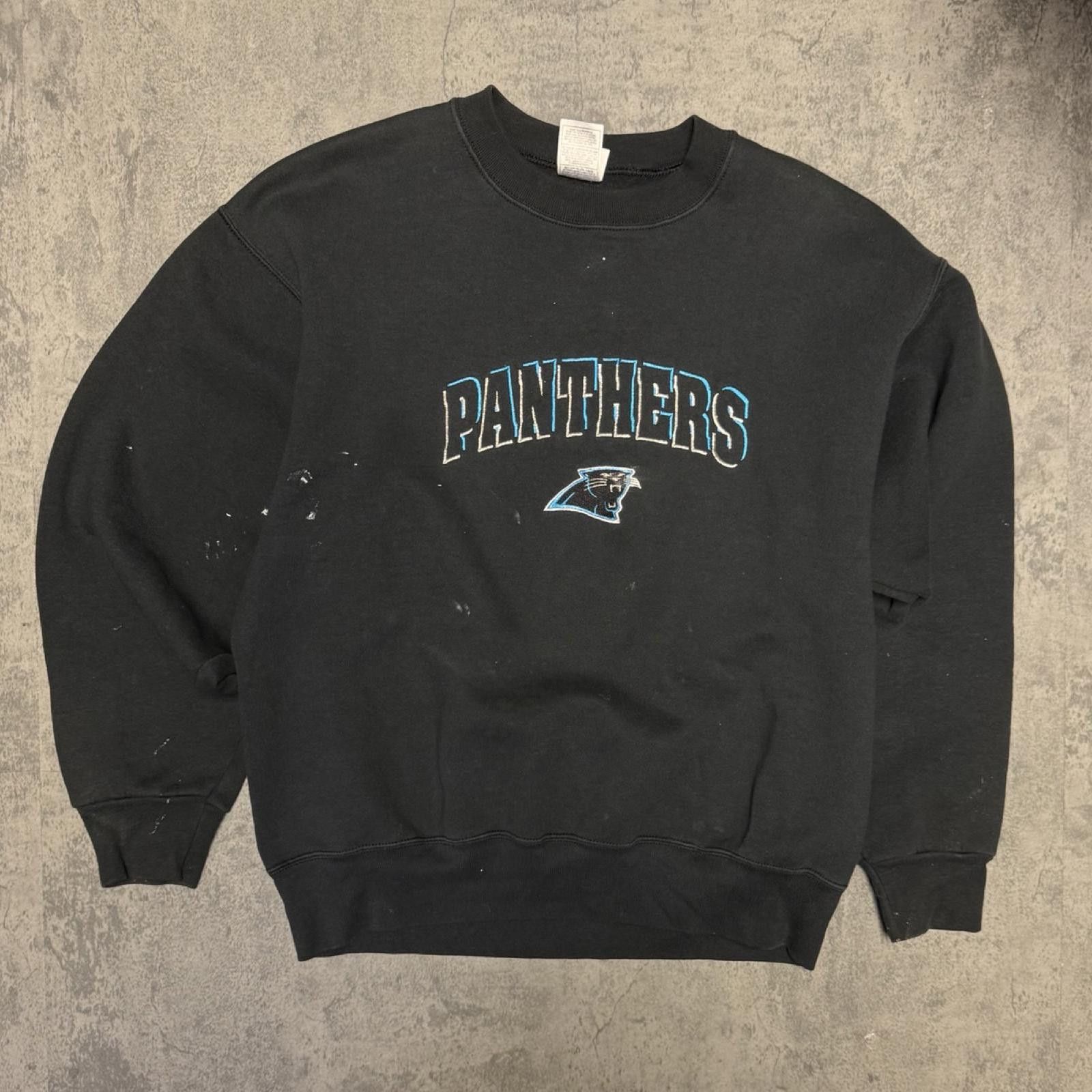 Fruit Of The Loom 90's Carolina Panthers Crewneck -- L -- Size US L / EU 52-54 / 3 - 1 Thumbnail