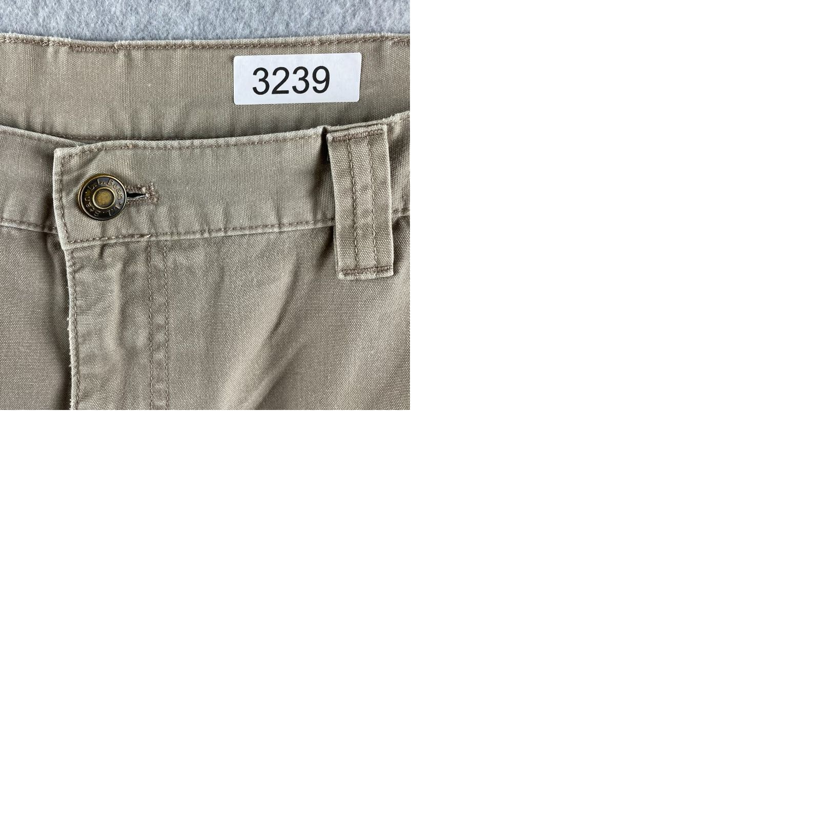 Vintage L.L. Bean Pants Mens 36 Khakis Beige Outdoor Hiking Camping Flap-Button Pockets Size US 36 / EU 52 - 11 Thumbnail