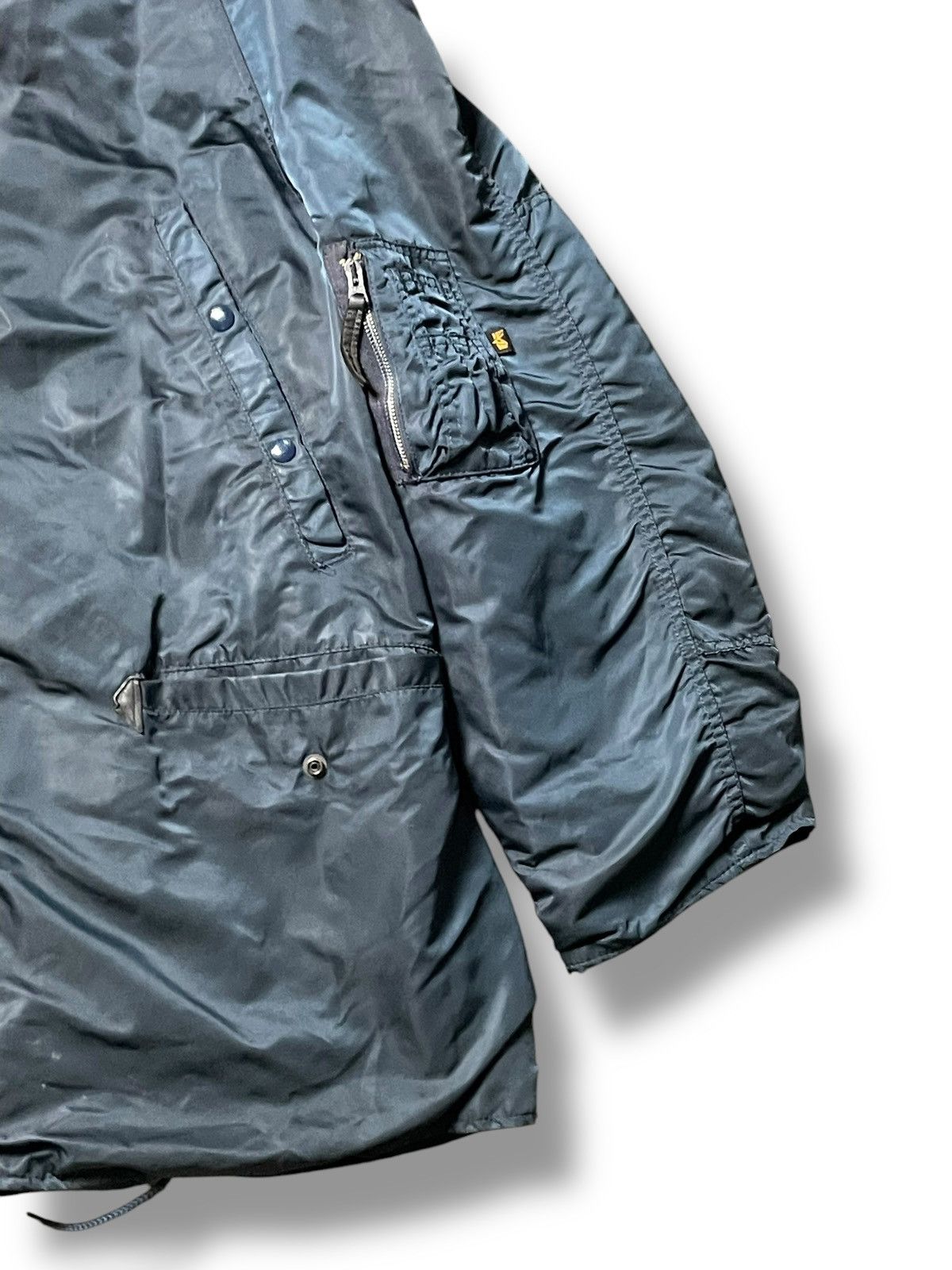 Alpha Industries × Vintage Vintage Alpha Industries Military Jacket (44) Size US XL / EU 56 / 4 - 5 Thumbnail