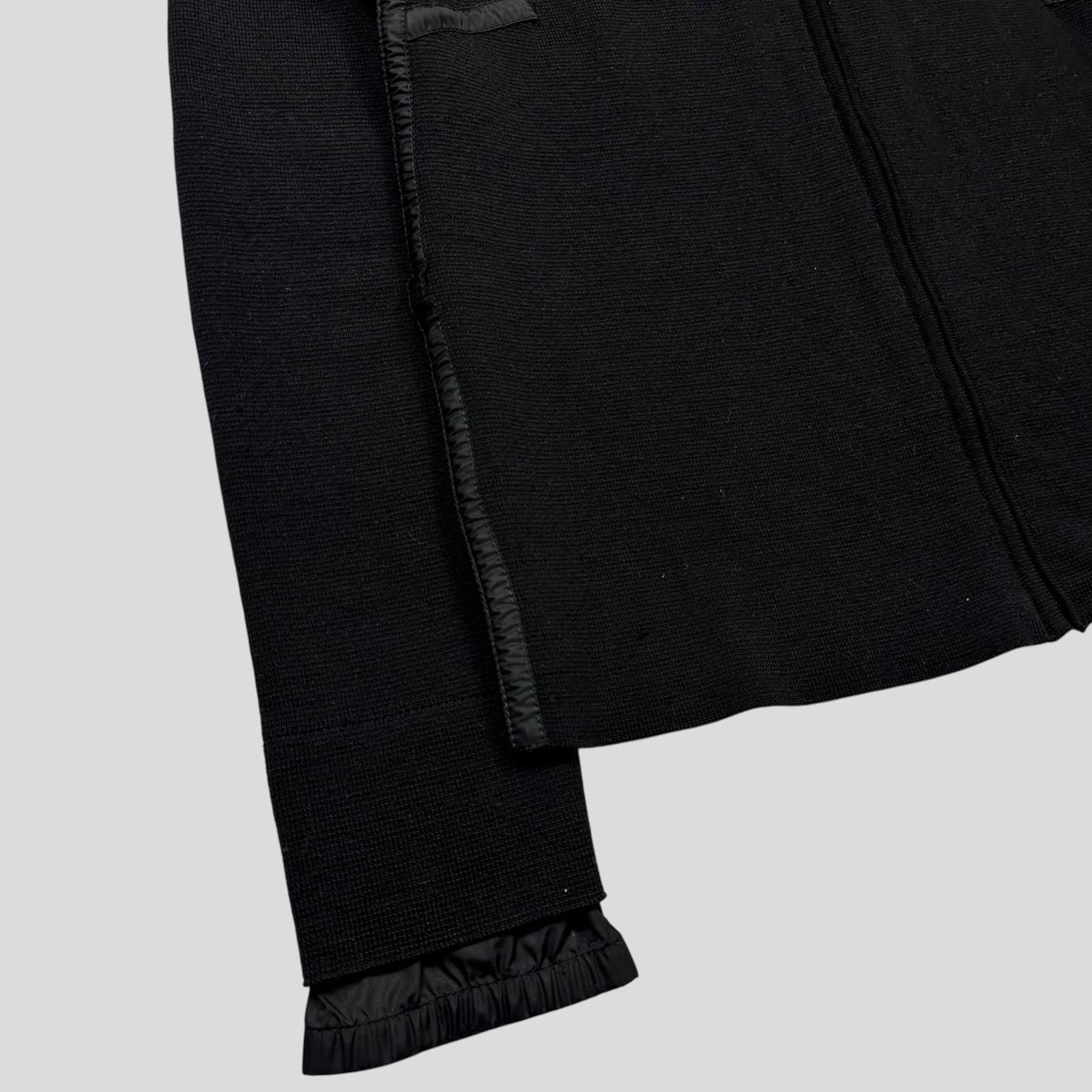 Prada Prada Sport AW00 Ninja Hood Nylon Panel Tech Cardigan - XS/S Size US XS / EU 42 / 0 - 5 Thumbnail